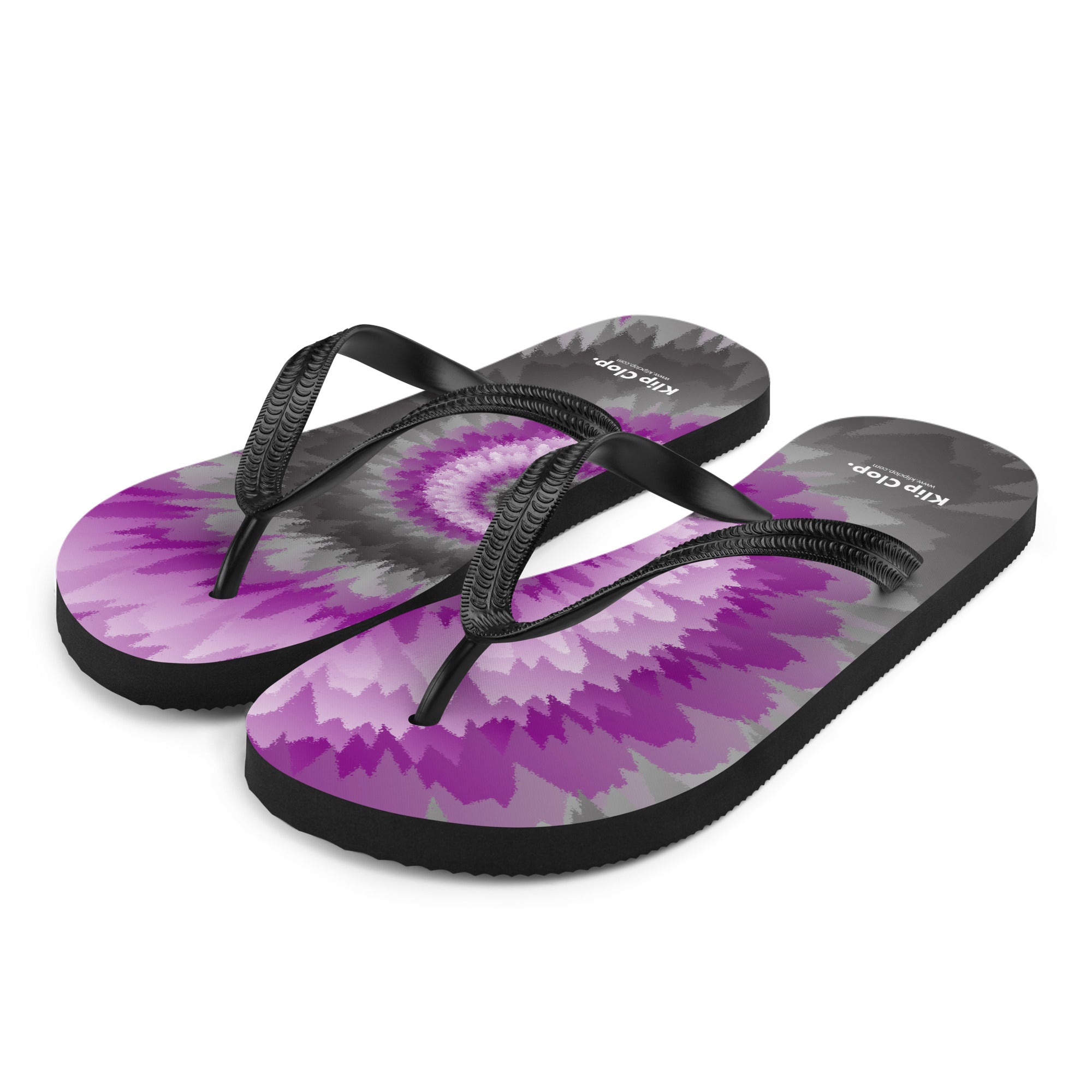 Flip-Flops-Tie Dye Spiral-Demisexual