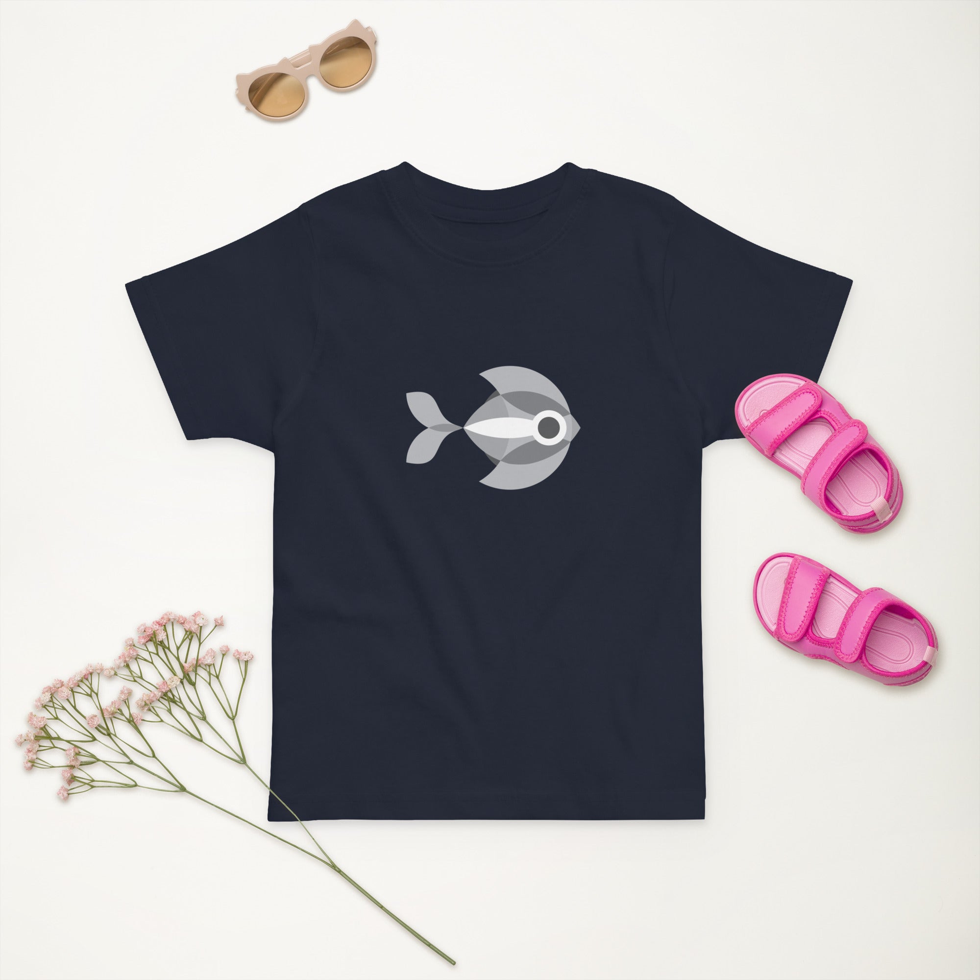 Toddler jersey t-shirt-Fish III