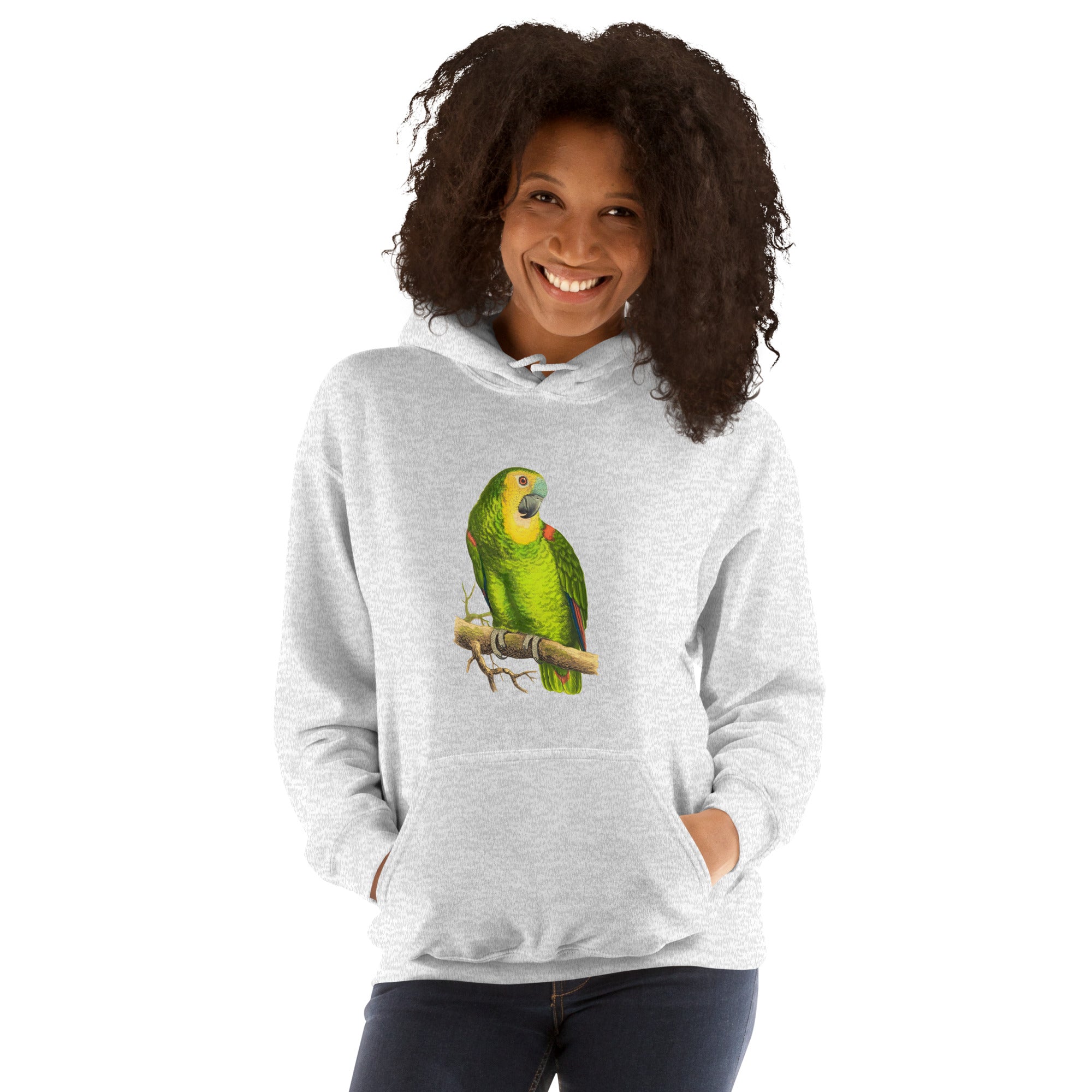 Unisex Hoodie-Blue Fronted Amazon Parrot