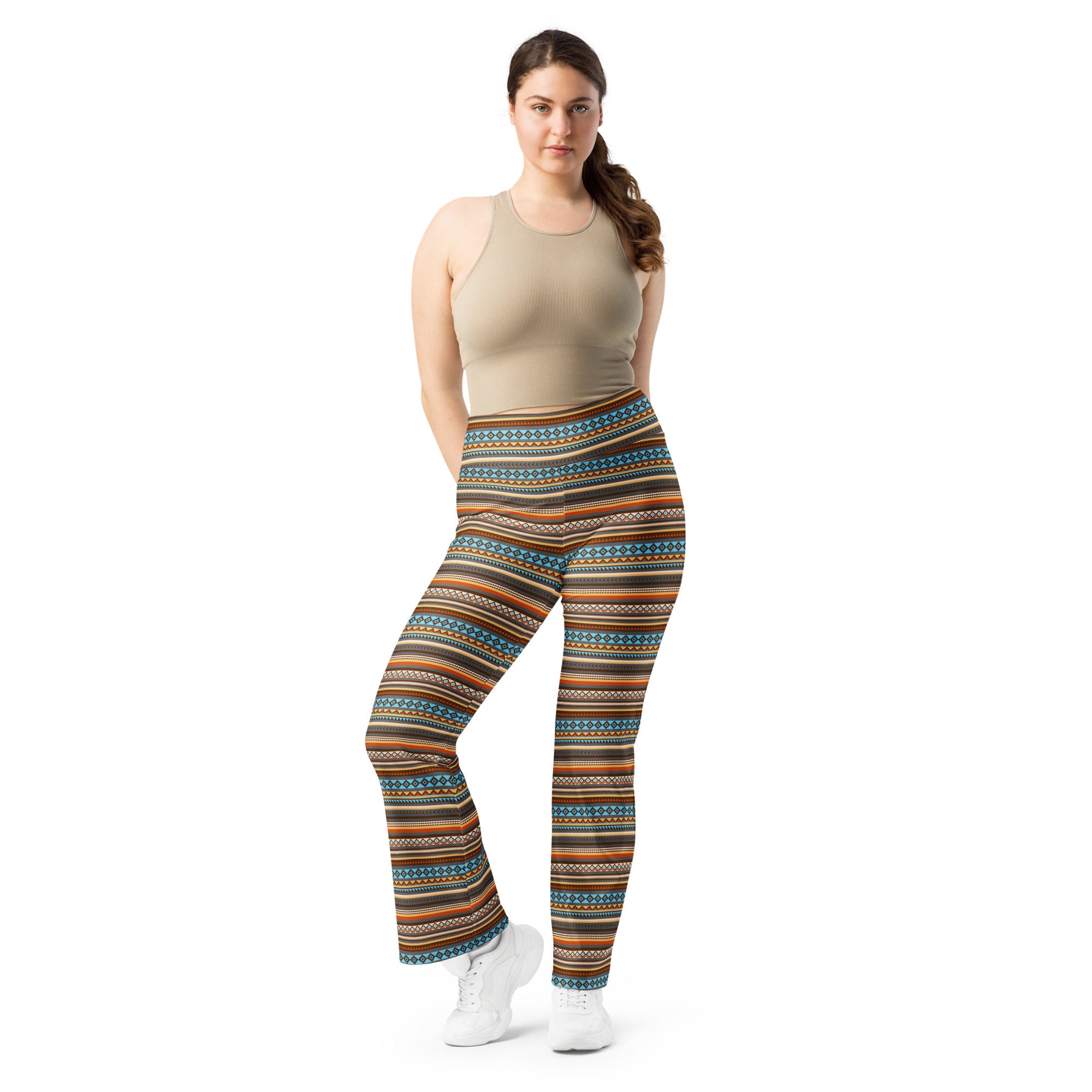 Flare leggings- American Tribal VII