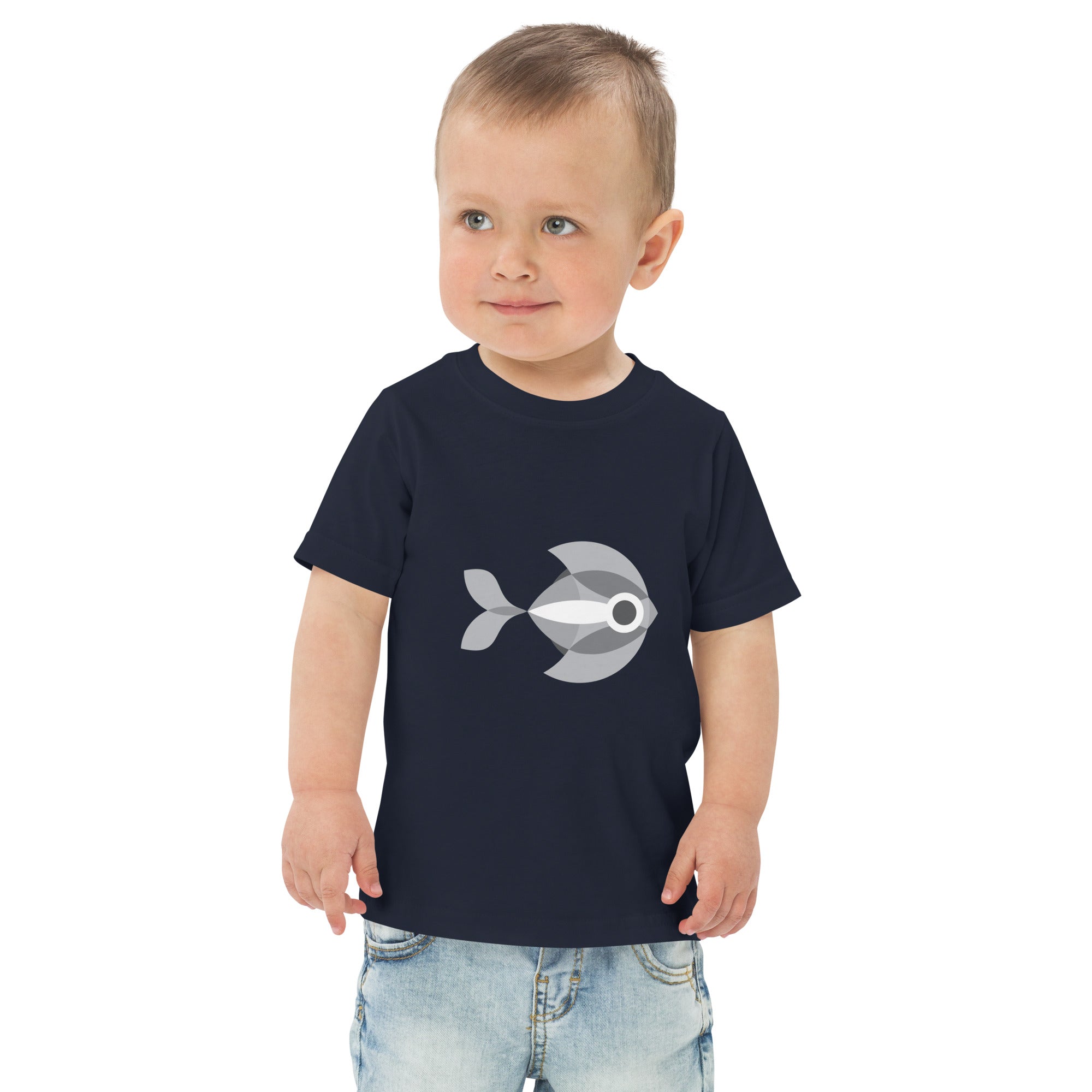 Toddler jersey t-shirt-Fish III