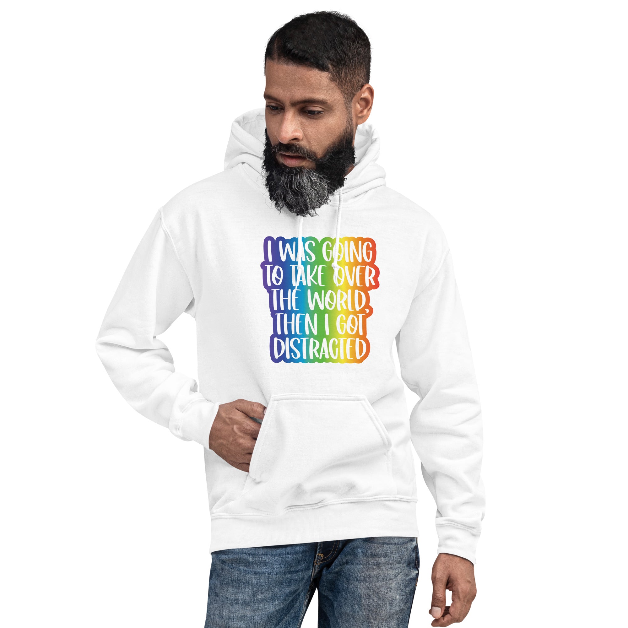 Unisex Hoodie- ADHD- Take Over The World