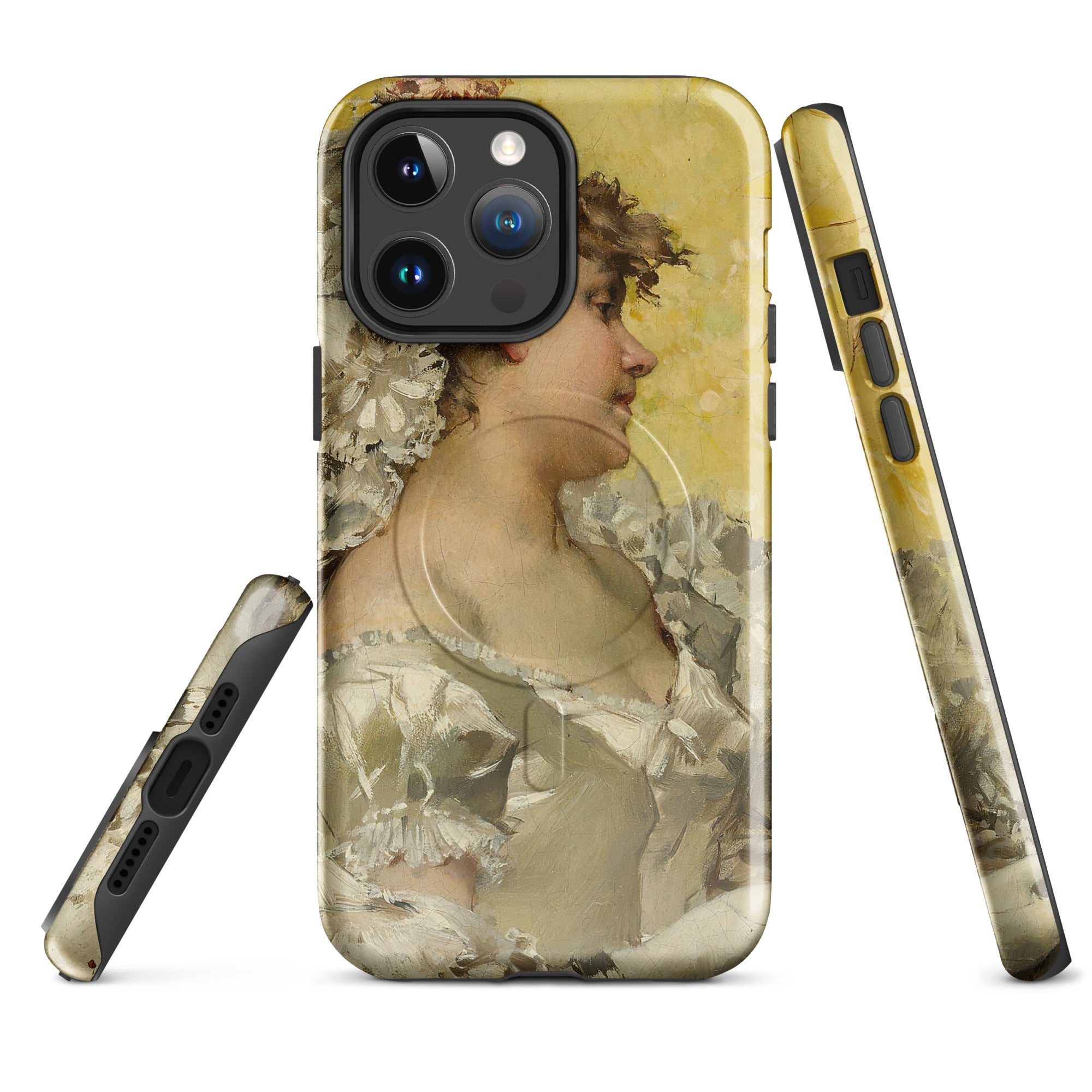 MagSafe® Tough case for iPhone®-Lady in White