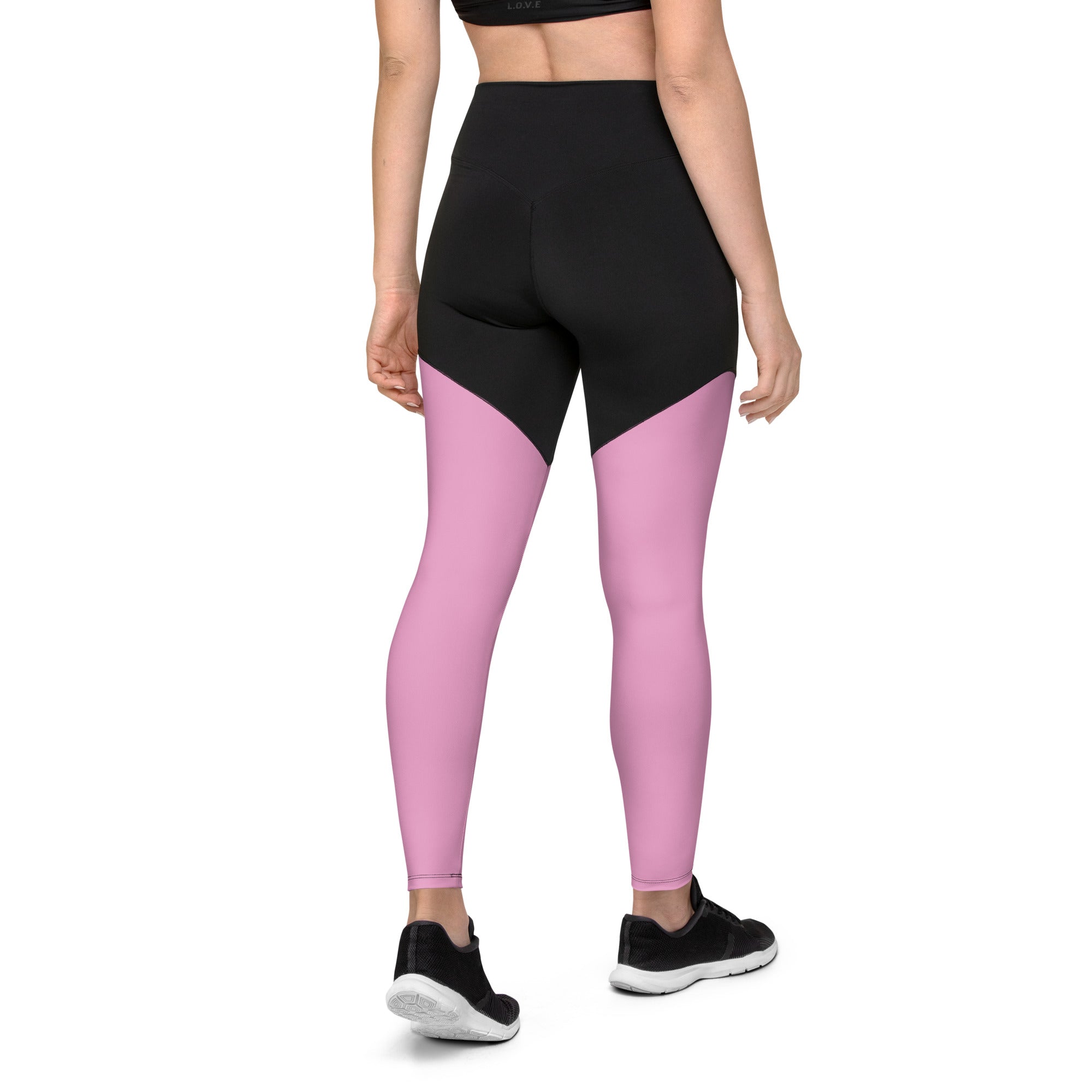Sports Leggings- Pink