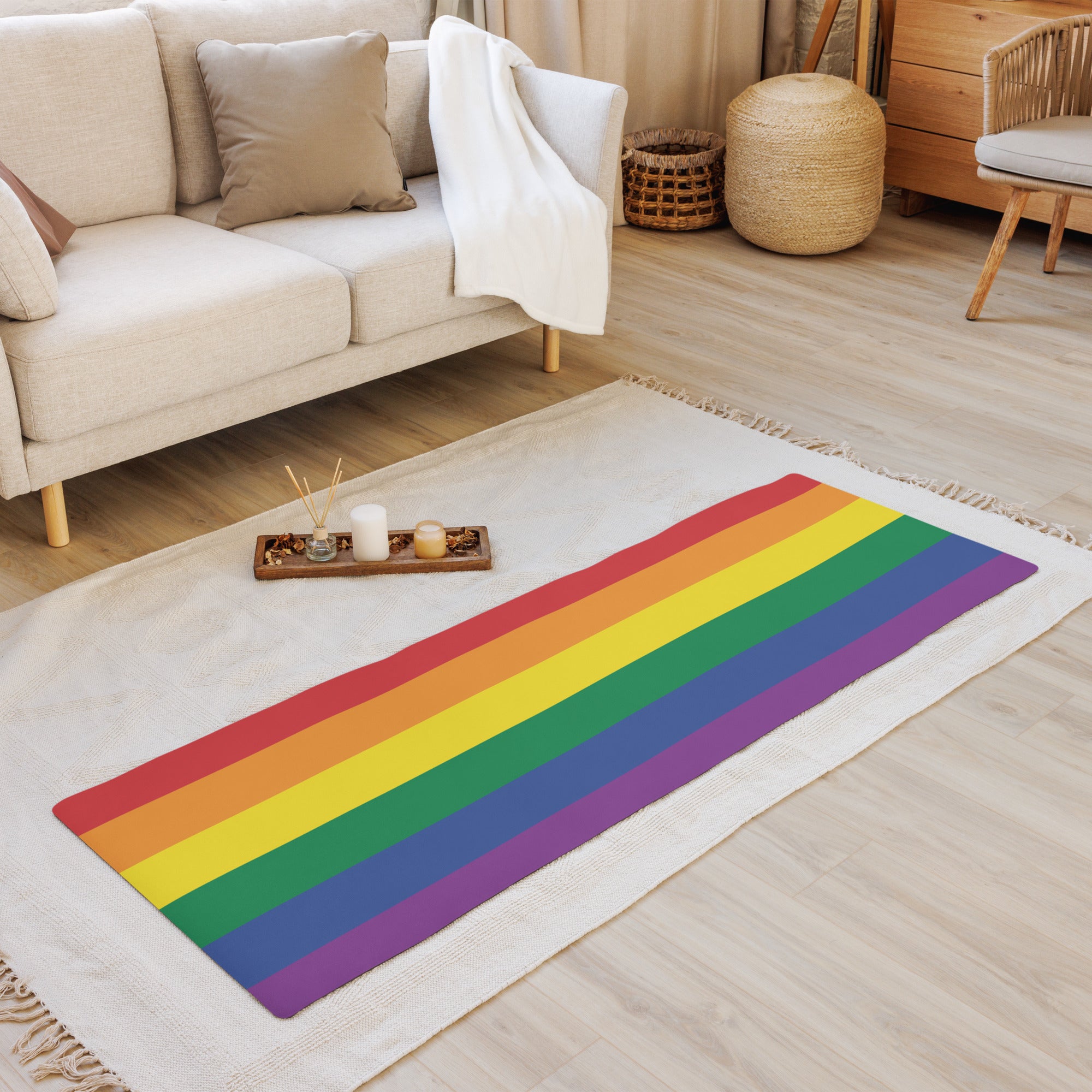 Yoga mat- Pride Rainbow