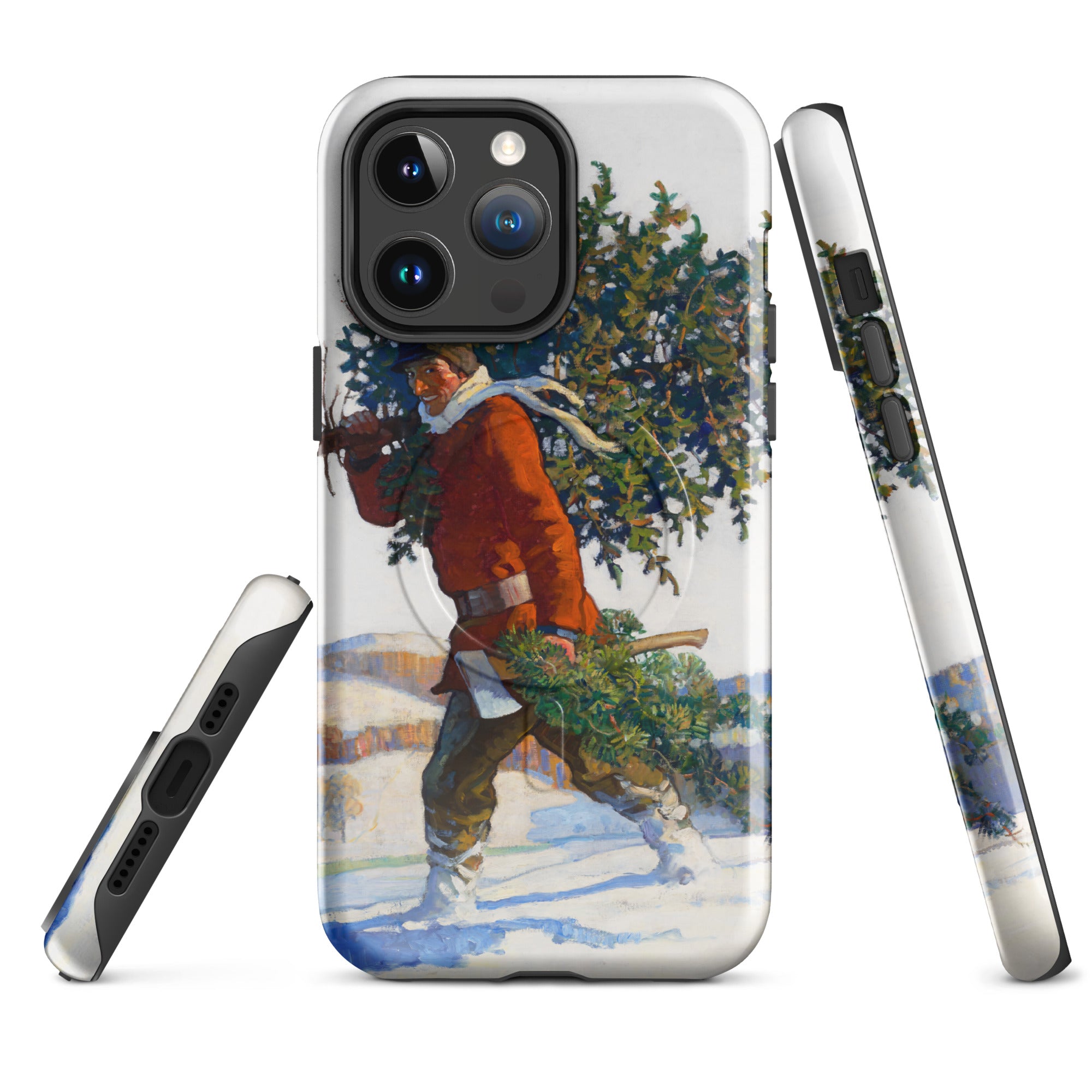 MagSafe® Tough case for iPhone®-Christmas Tree