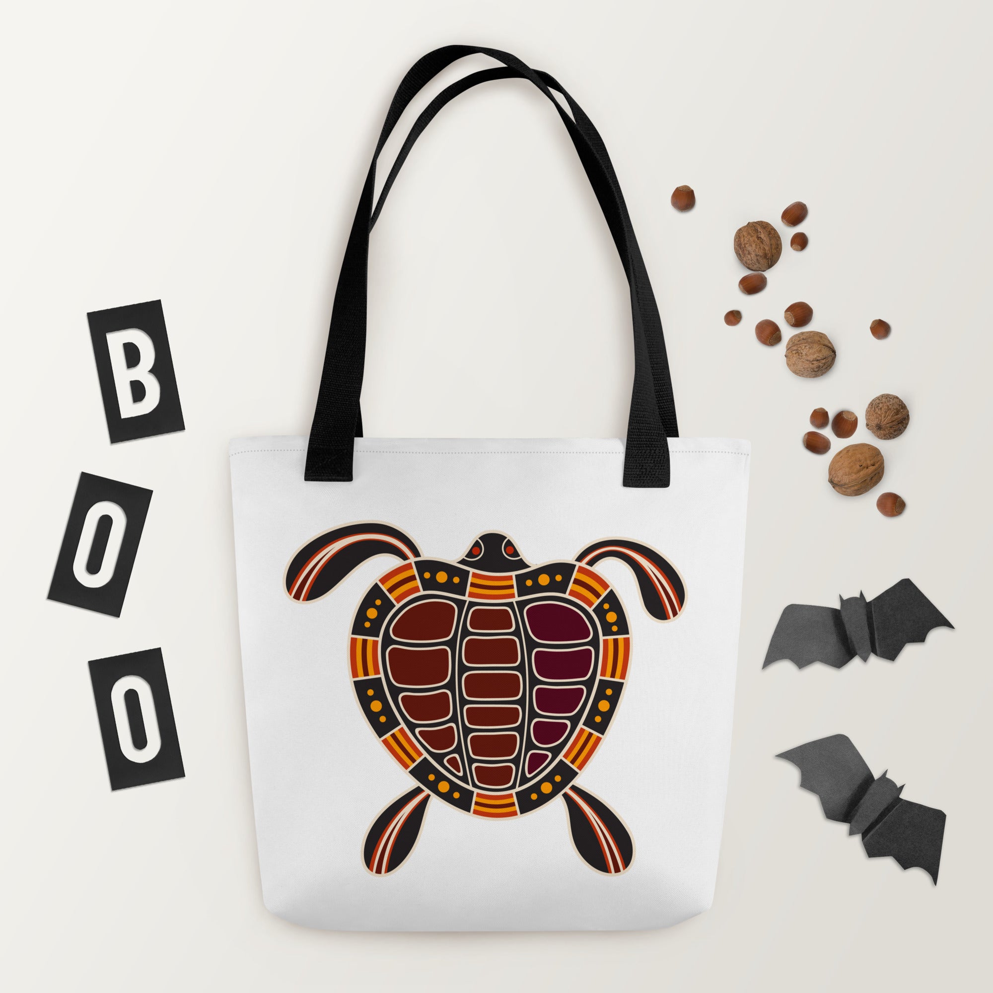 Tote bag- Australian Tribal Figure Turtle