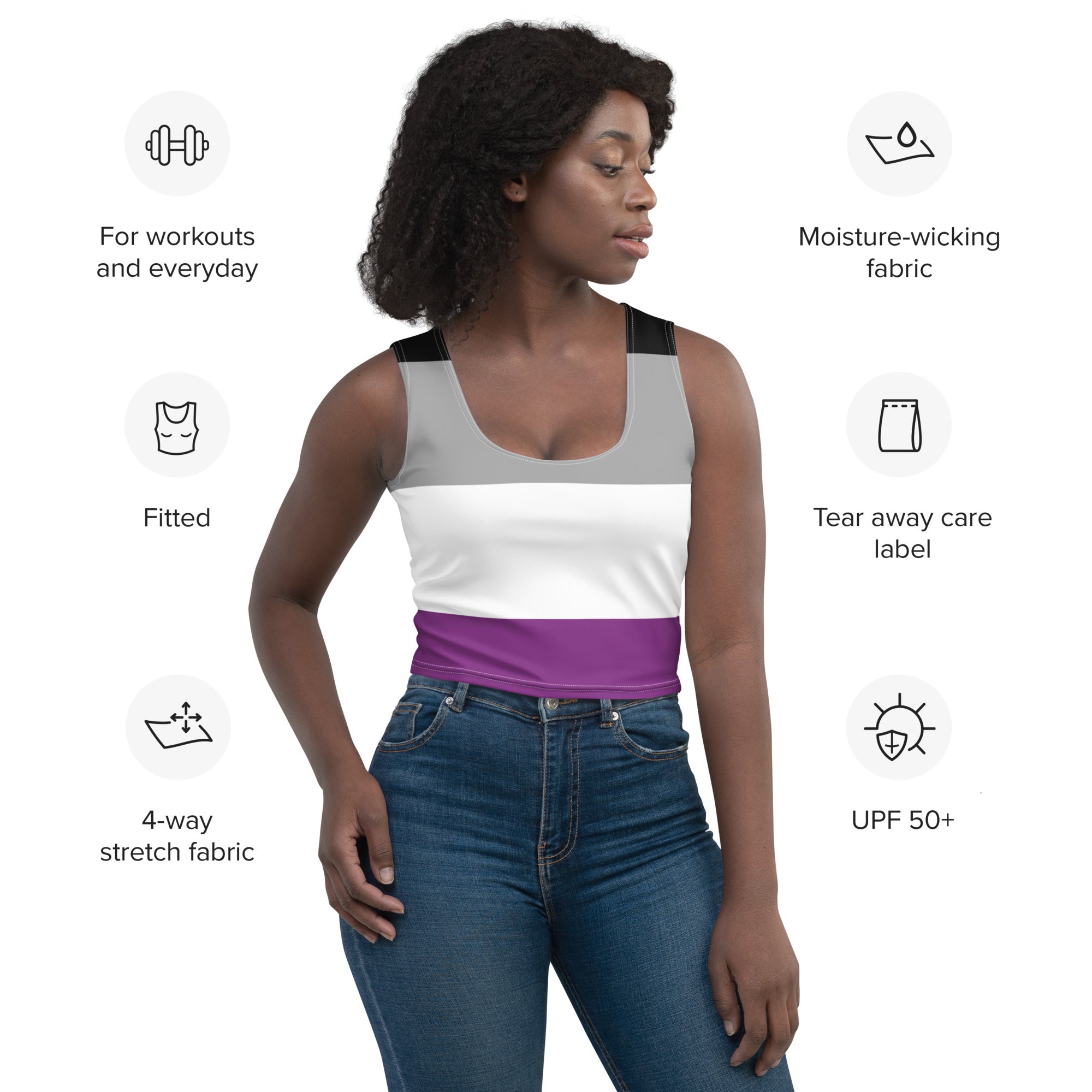 Crop Top- Asexual