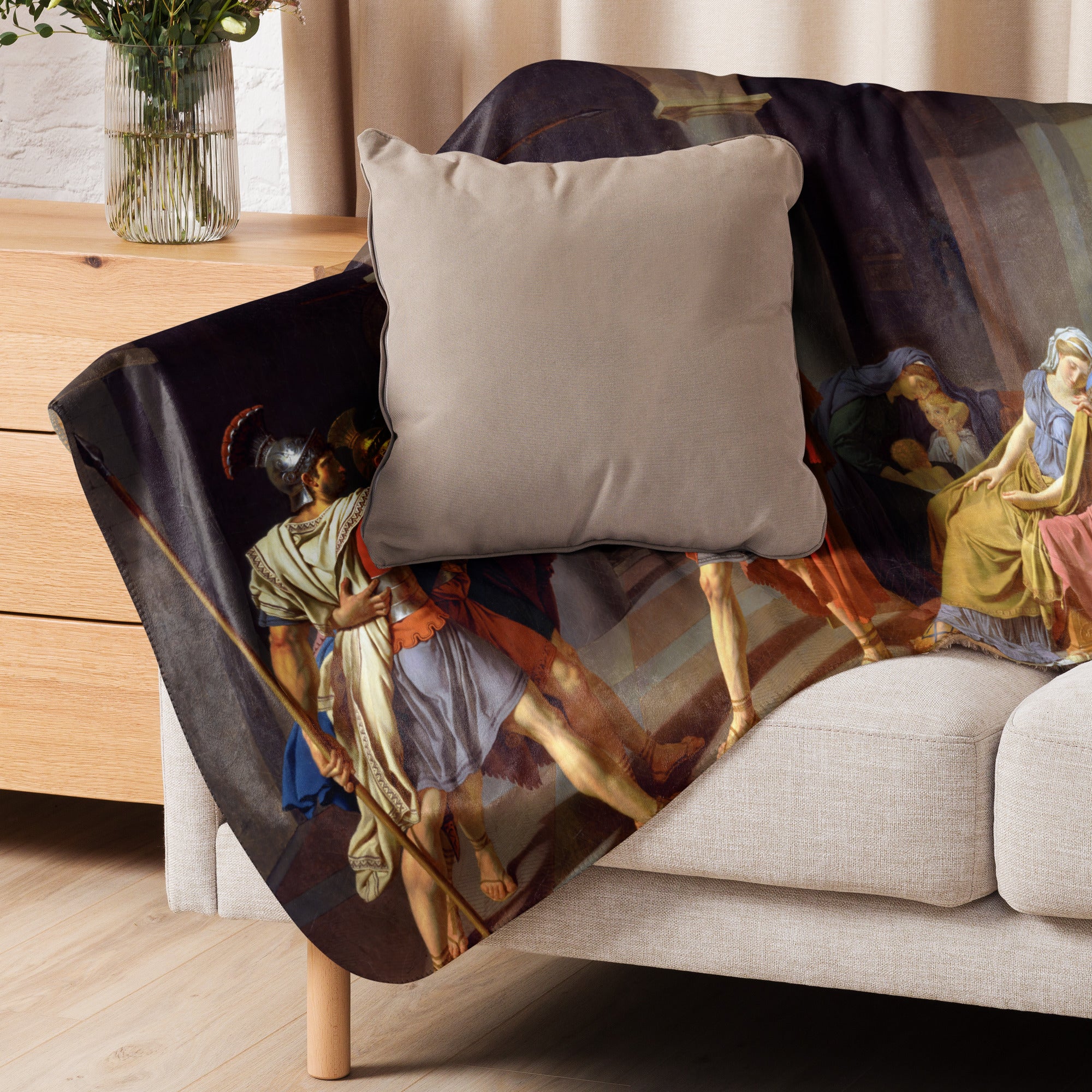 Sherpa blanket-Oath of the Horatii