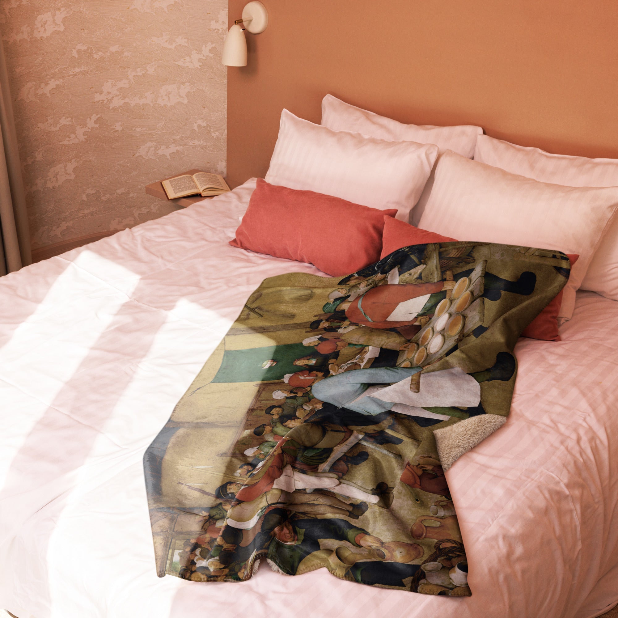 Sherpa blanket-Peasent Wedding