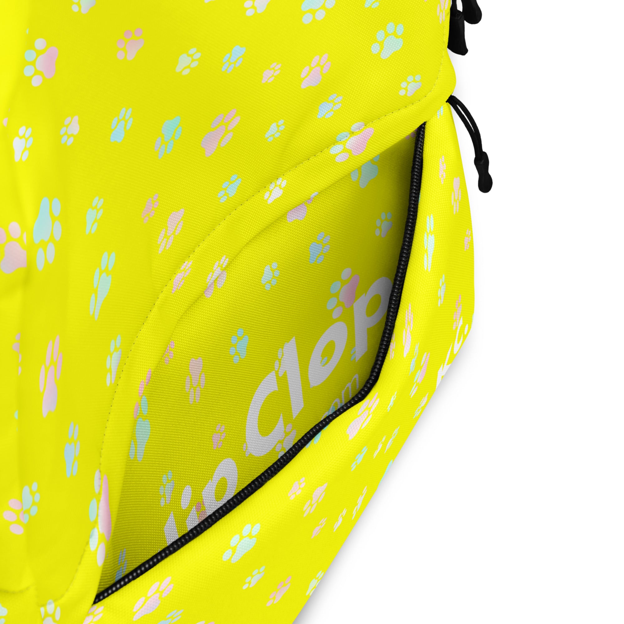 Dog Paws Backpack-Yellow