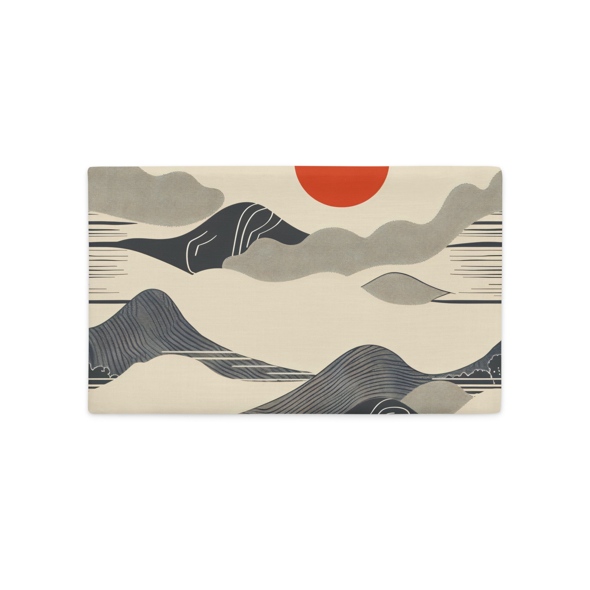 Premium Pillow Case-Japanese Traditional Arts VI