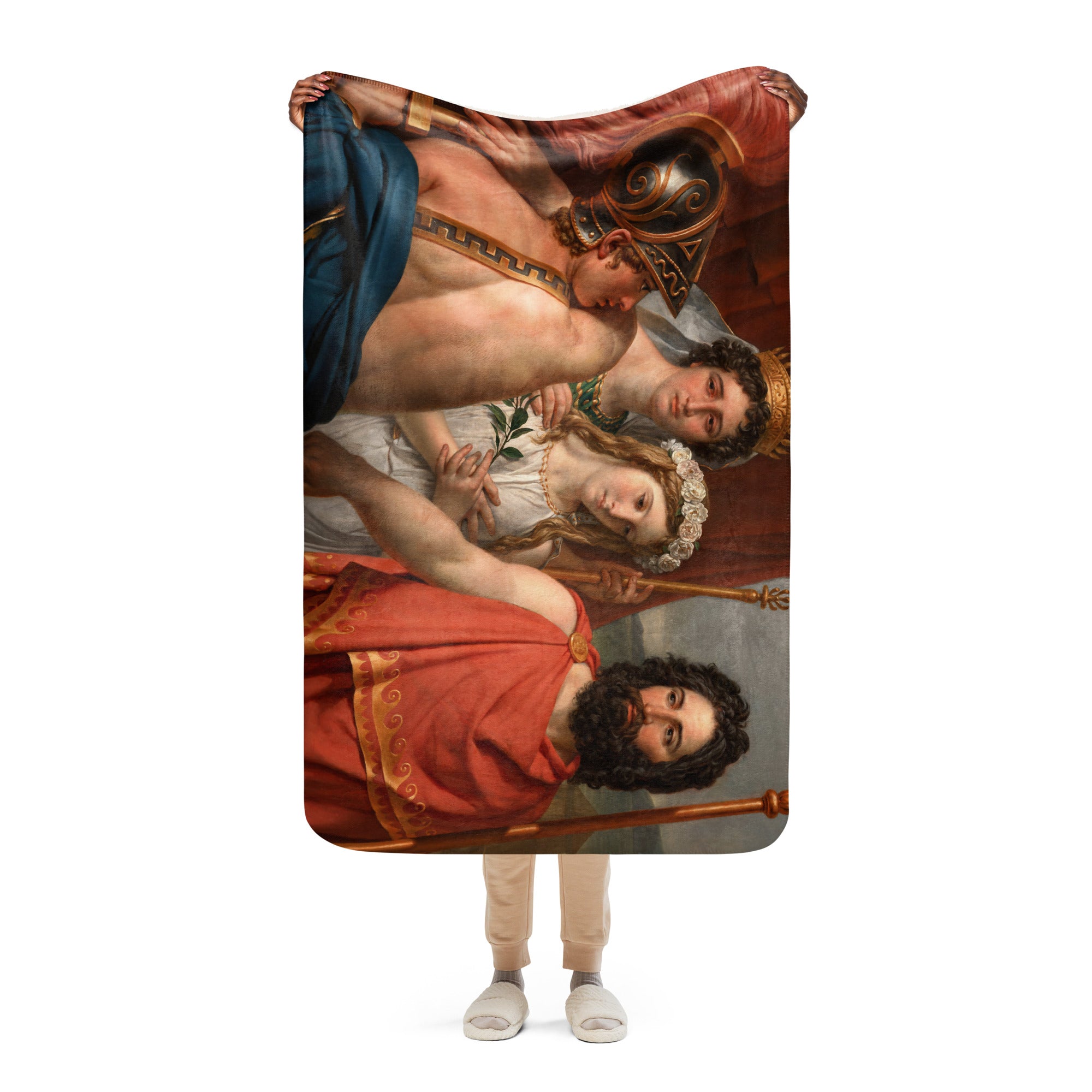 Sherpa blanket-The Anger of Achilles