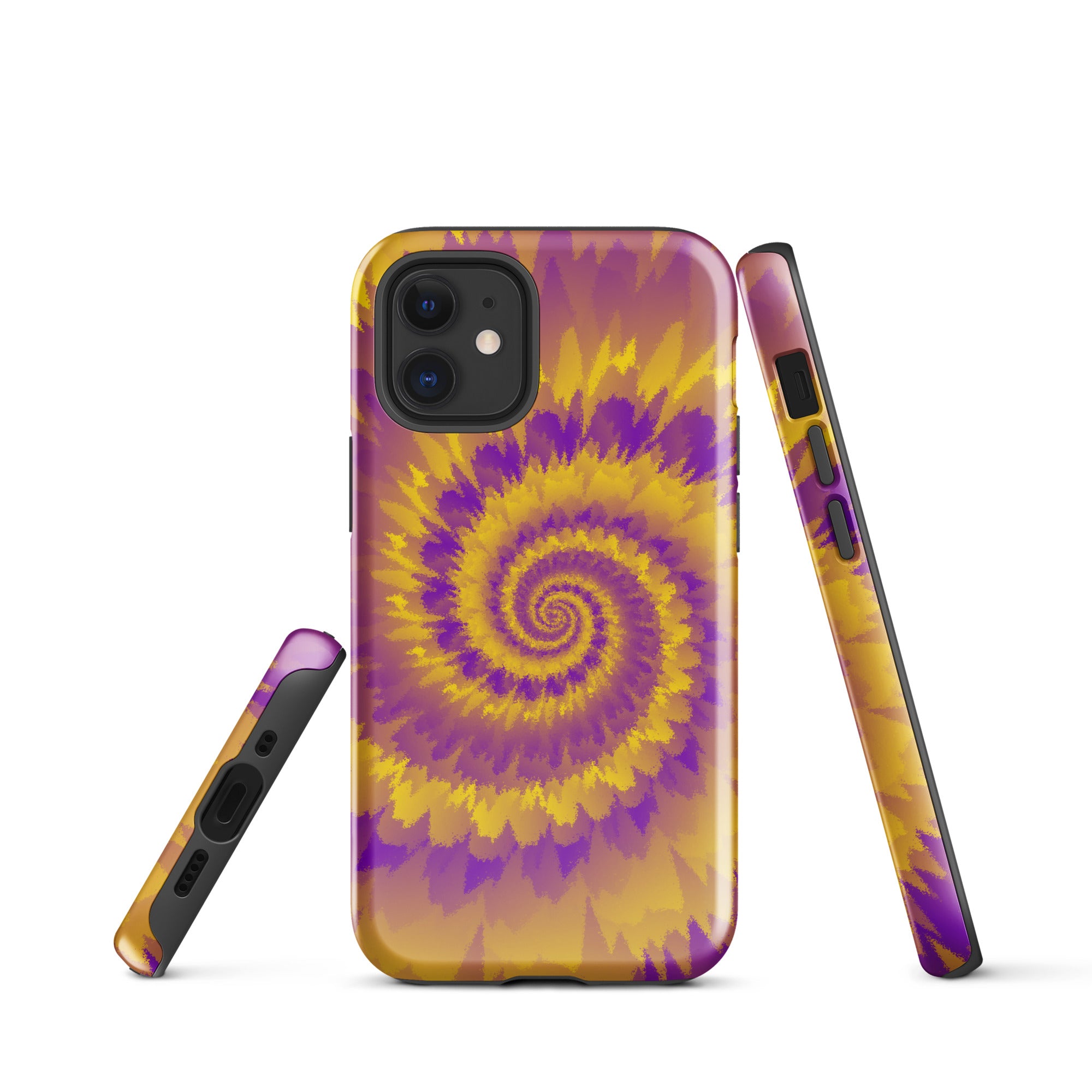 Tough Case for iPhone®-Tie Dye Spiral - Intersex
