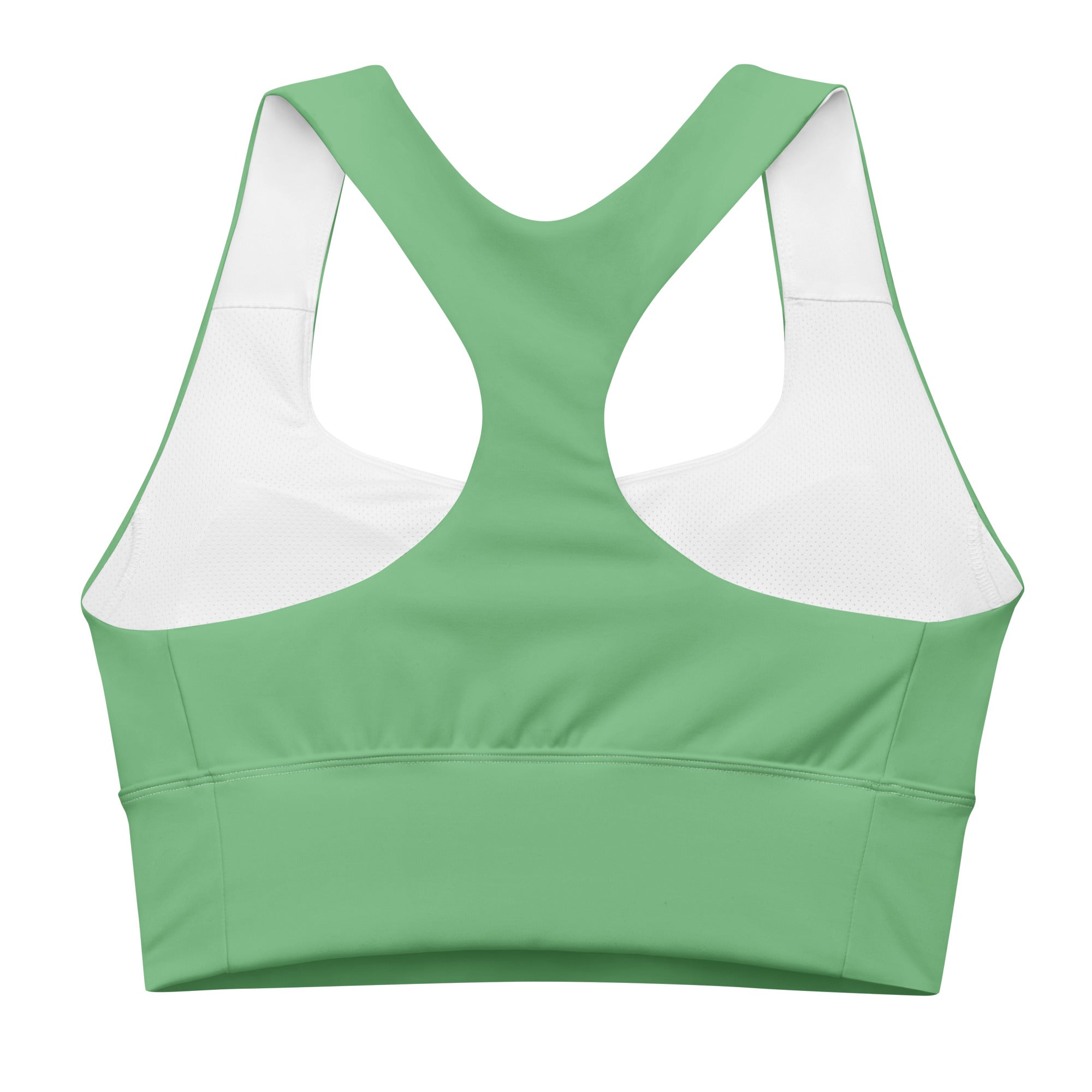 Longline sports bra- Bay Leaf