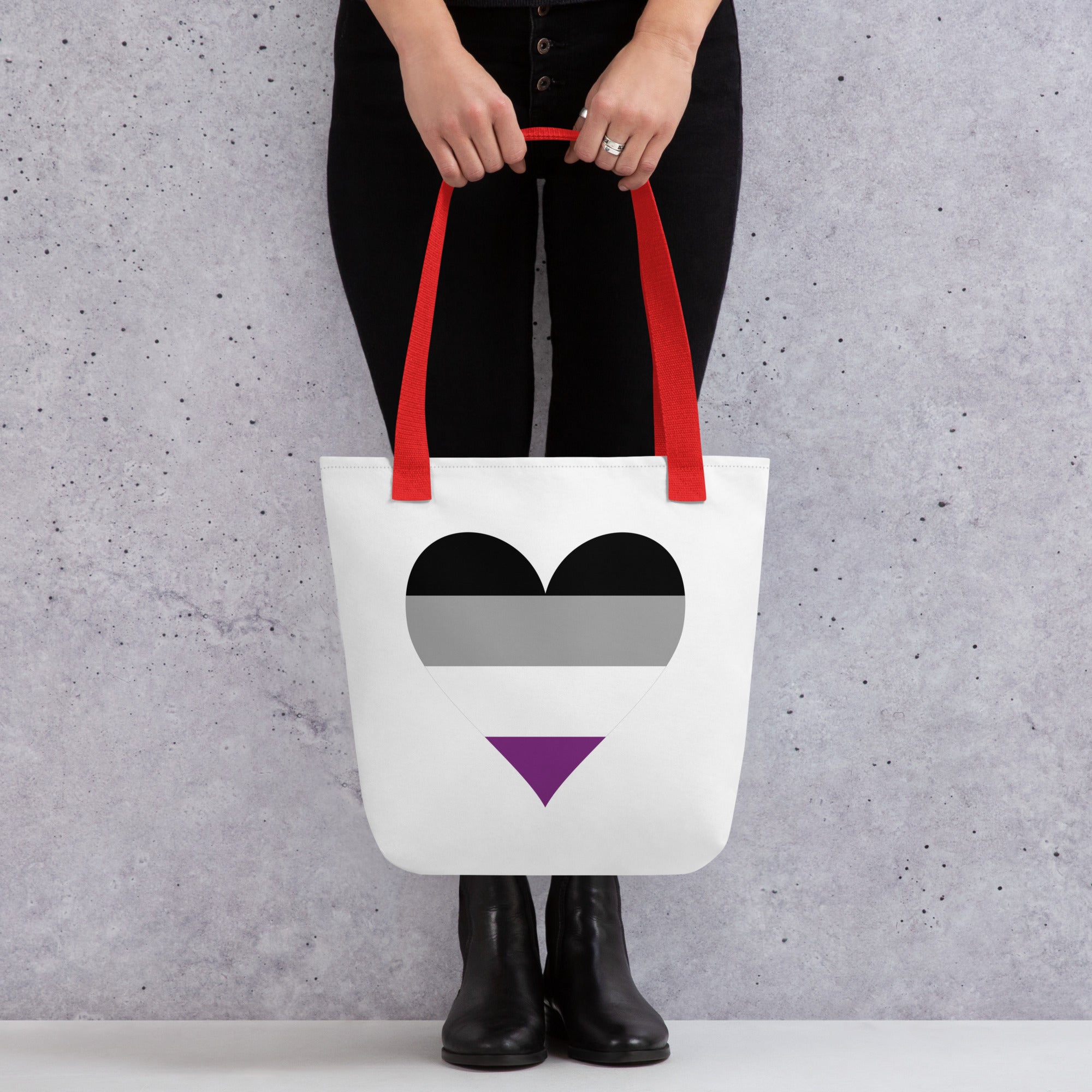 Tote bag- Asexual Heart