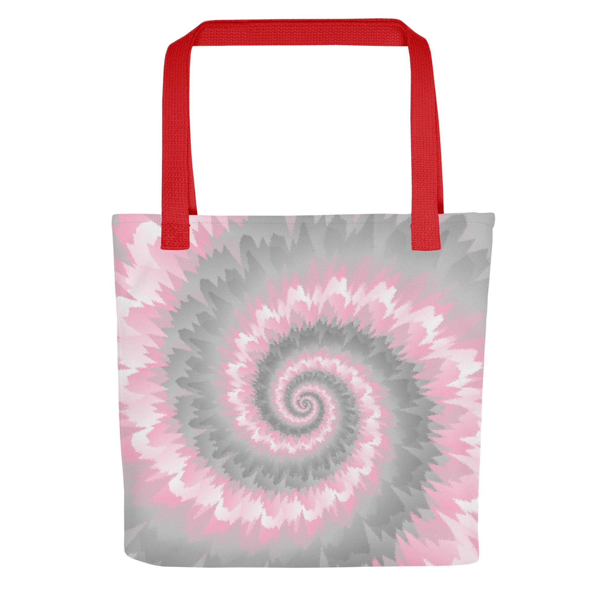 Tote bag-Tie Dye Spiral - Demigirl