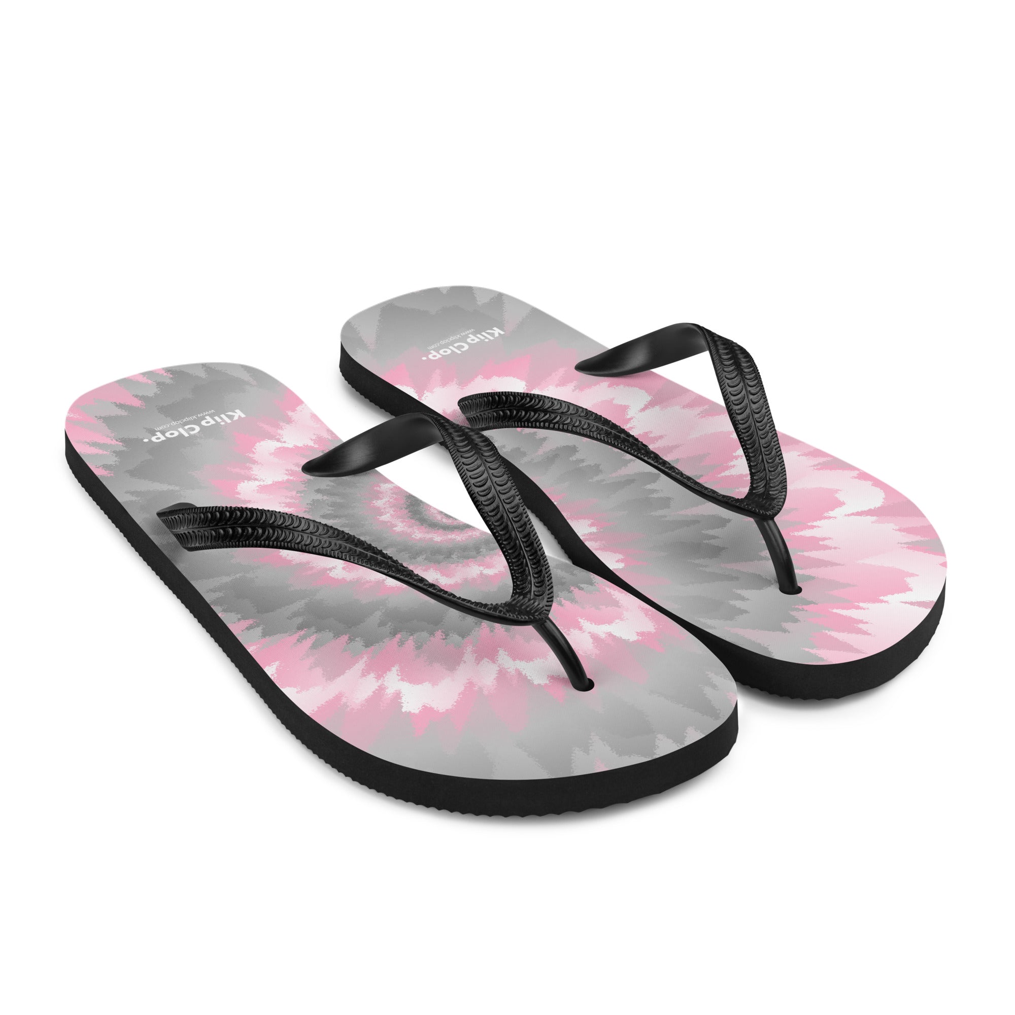 Flip-Flops-Tie Dye Spiral-demigirl