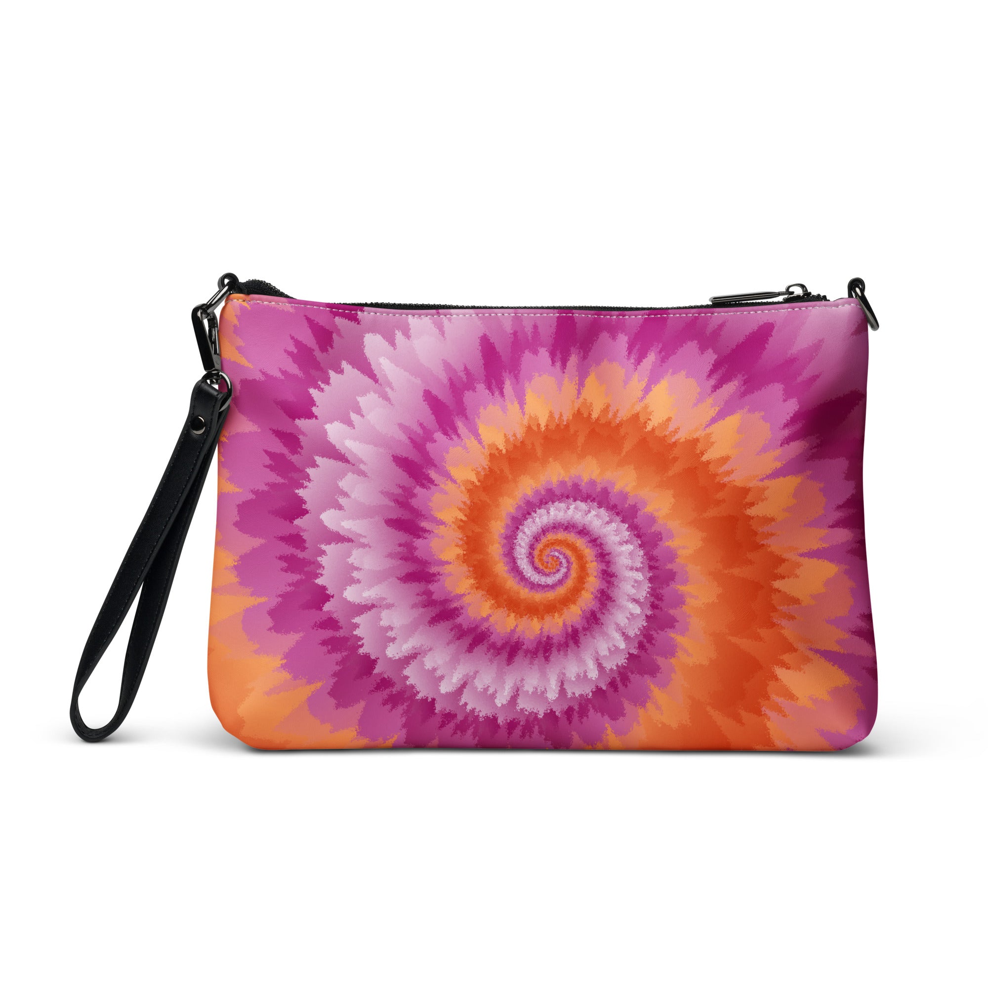 Crossbody bag- Tie Dye Spiral- Lesbian