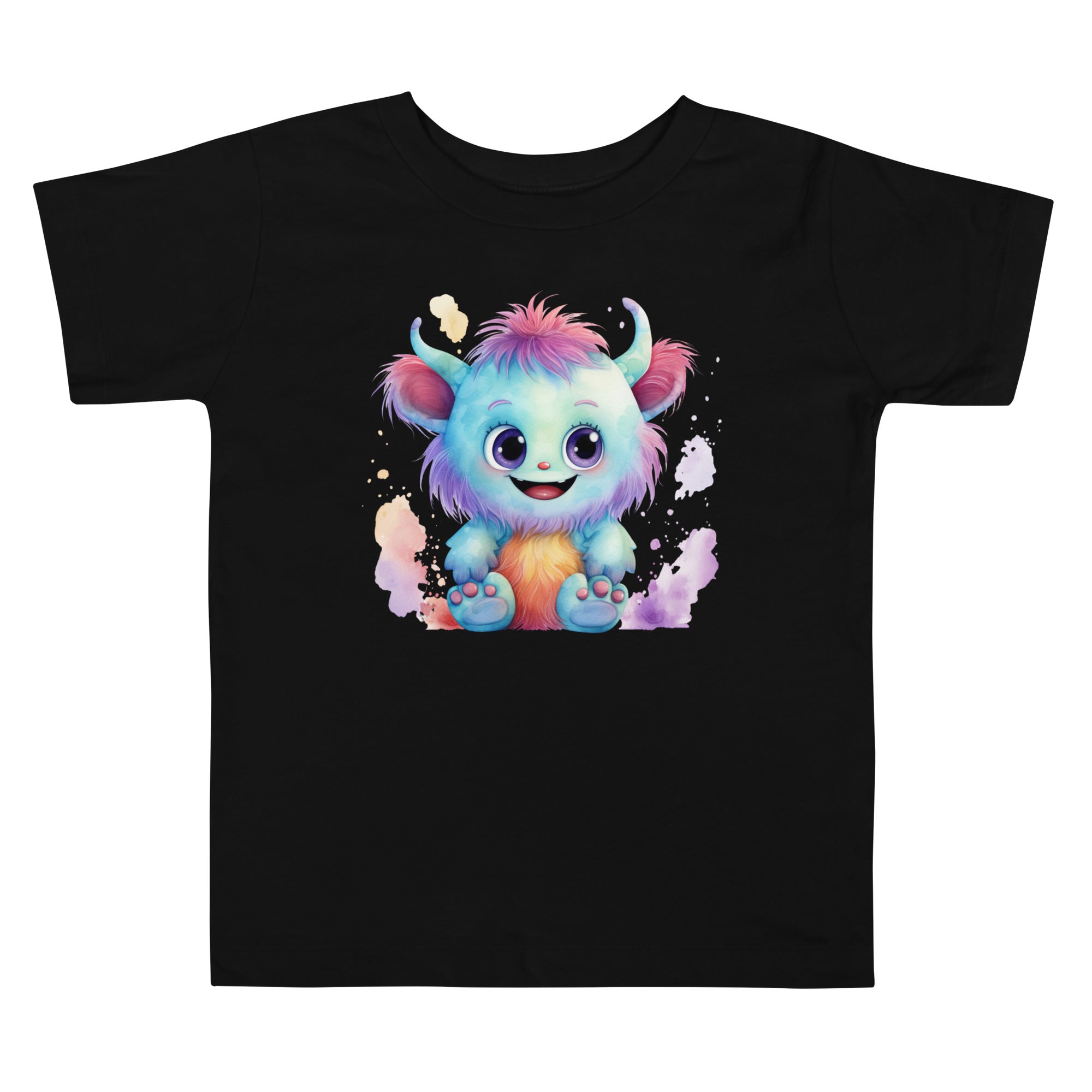 Toddler Short Sleeve Tee- Happy Monster
