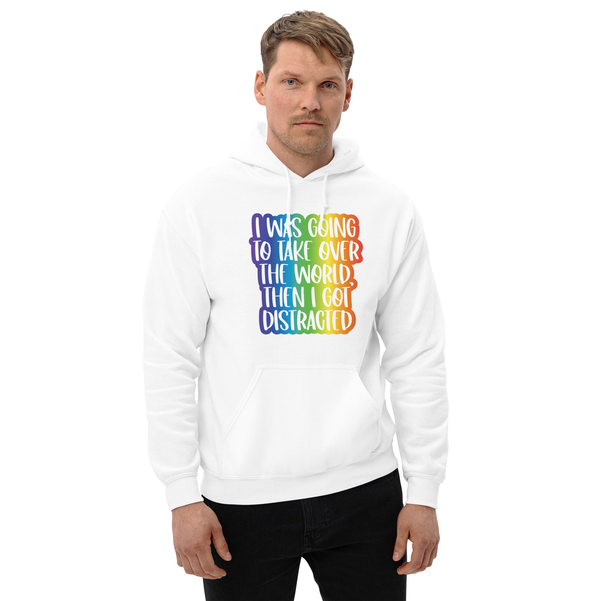 Unisex Hoodie- ADHD- Take Over The World