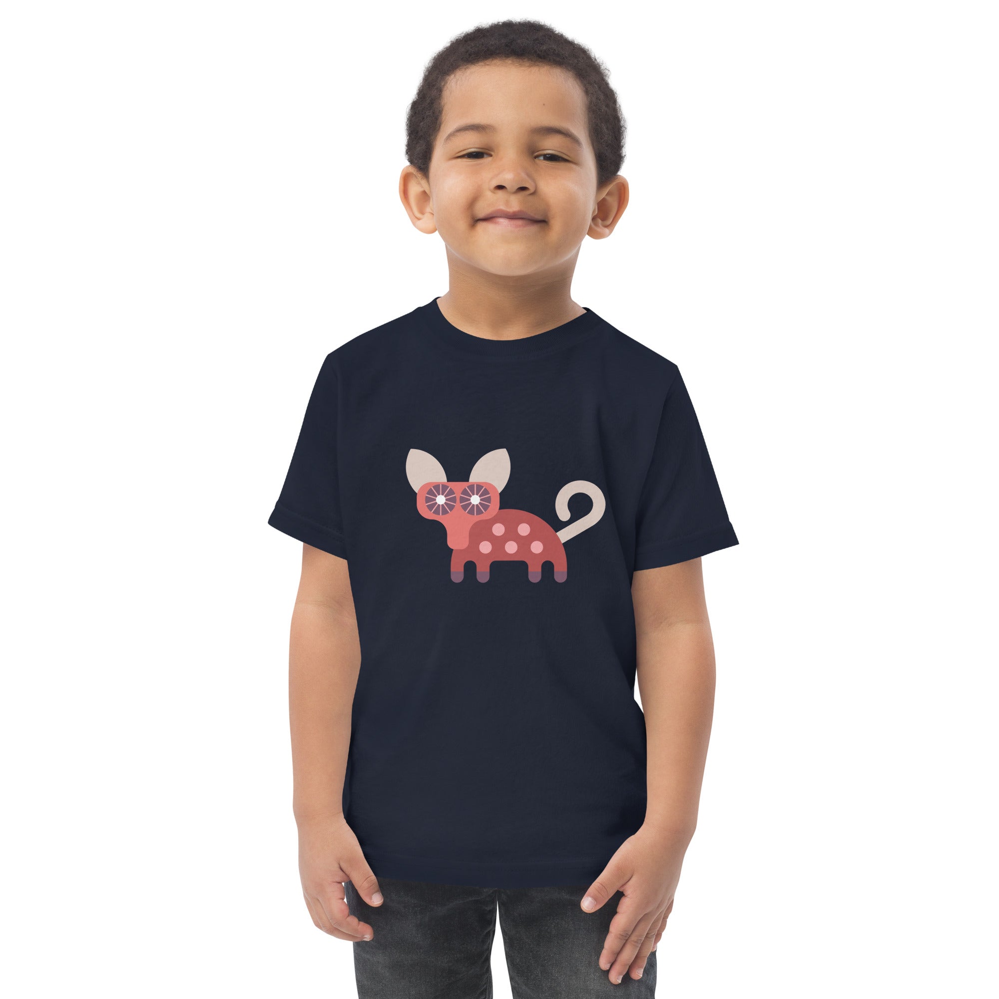 Toddler jersey t-shirt-Lemur