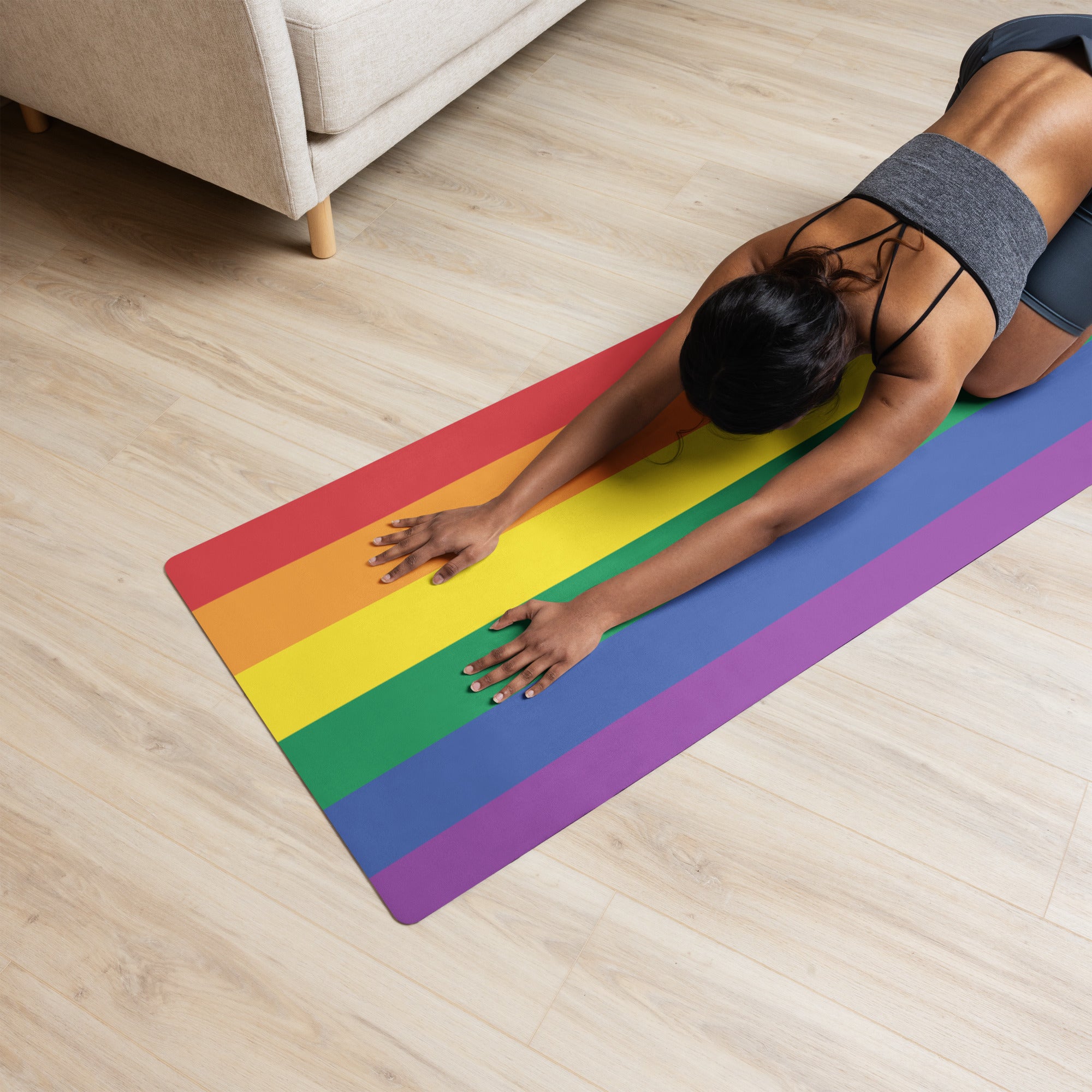 Yoga mat- Pride Rainbow