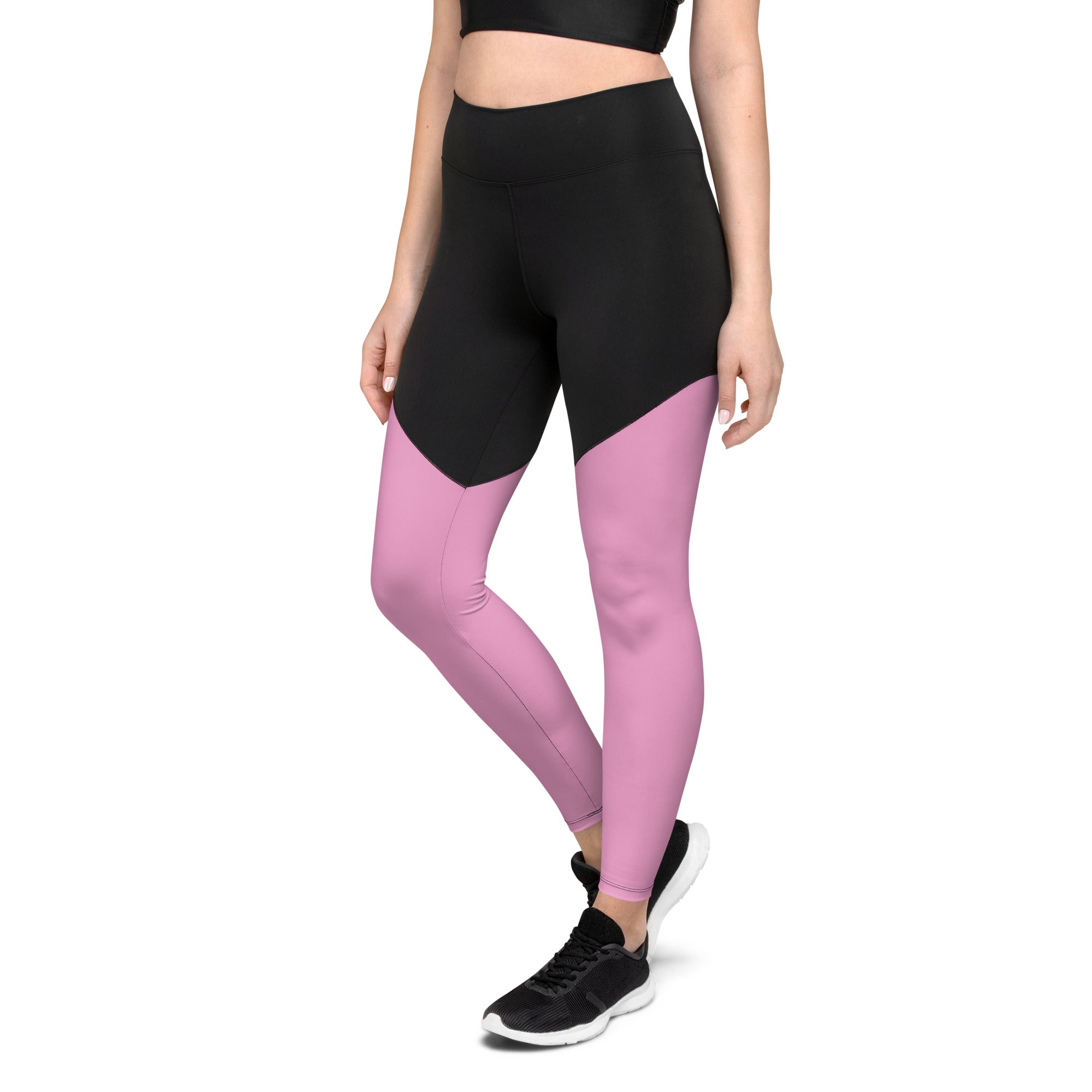 Sports Leggings- Pink