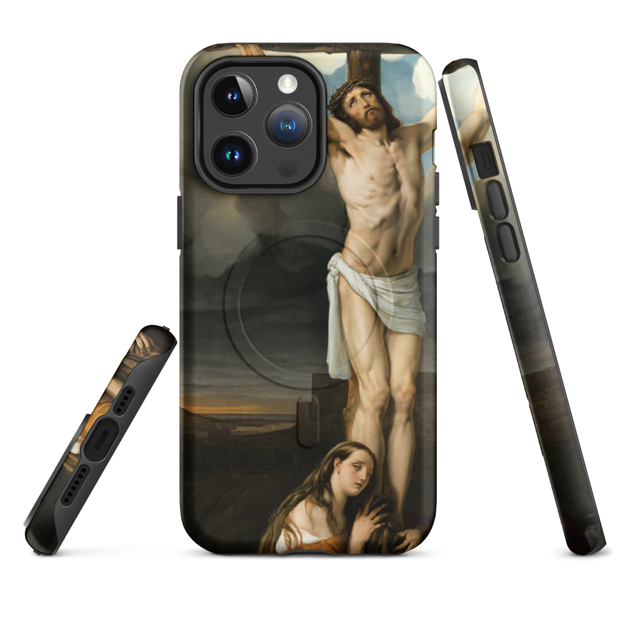 MagSafe® tough case for iPhone®-Francesco Hayez-Penitent Magdalene at the foot of the cross 1791