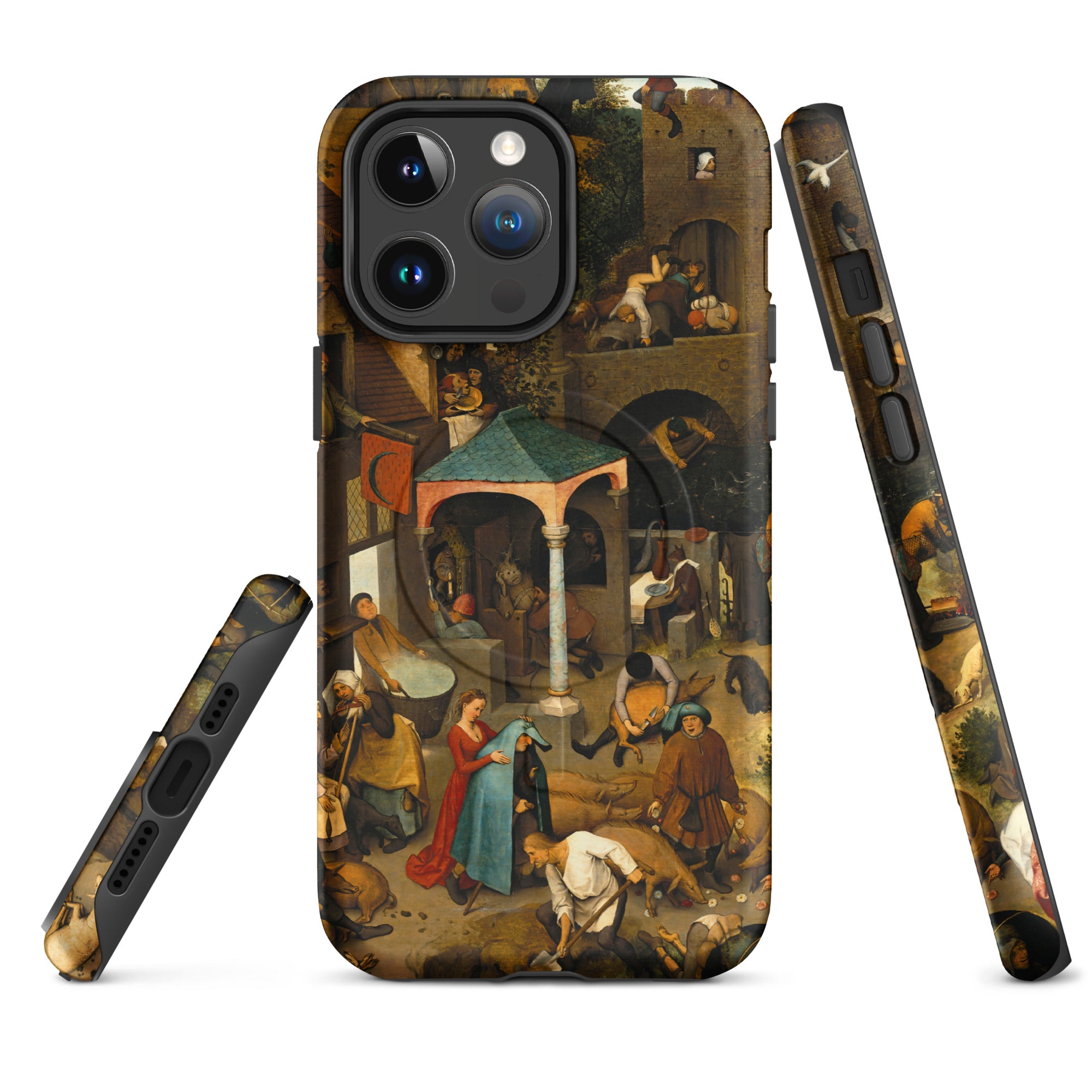 MagSafe® Tough case for iPhone®-Netherlandish Proverbs