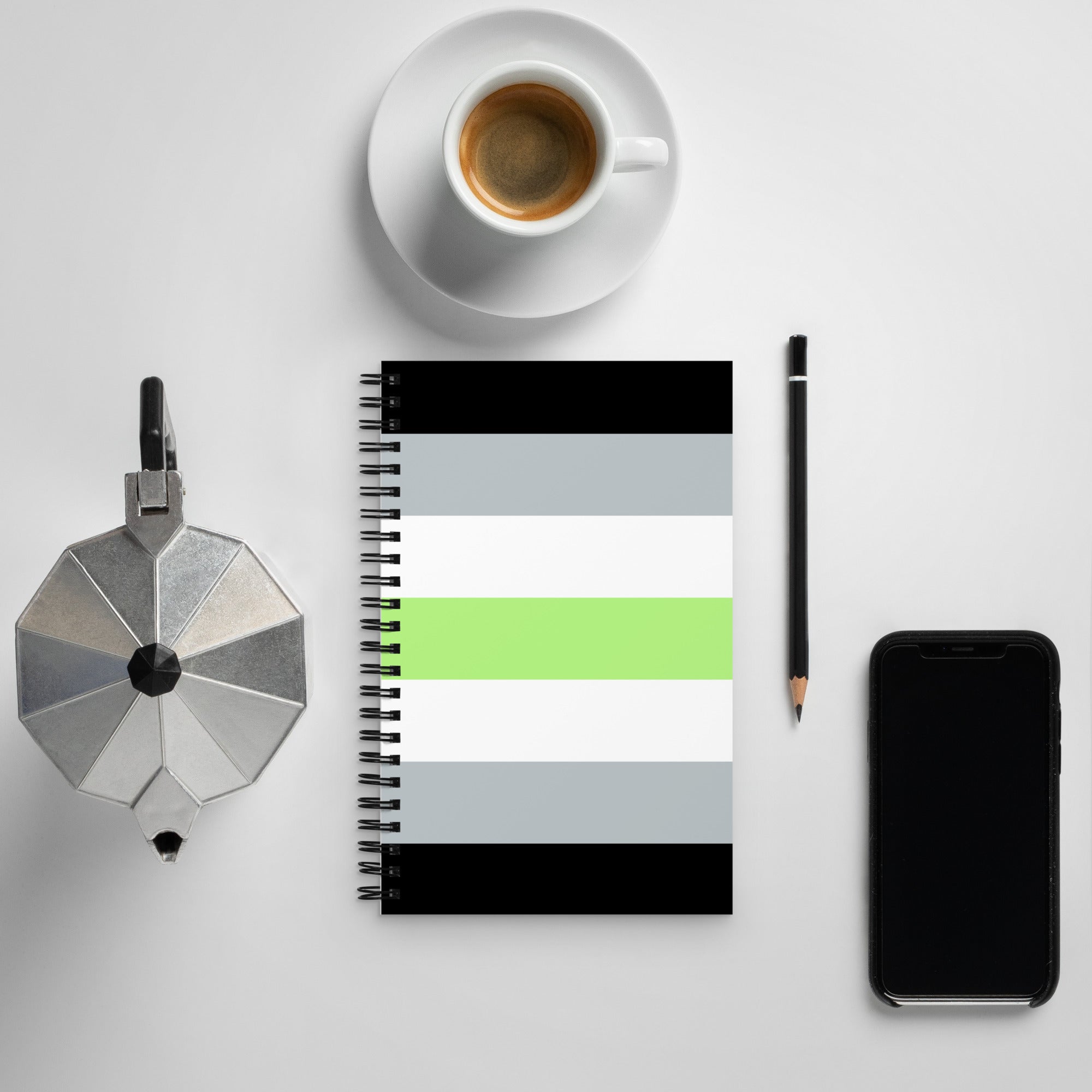 Spiral notebook- Agender