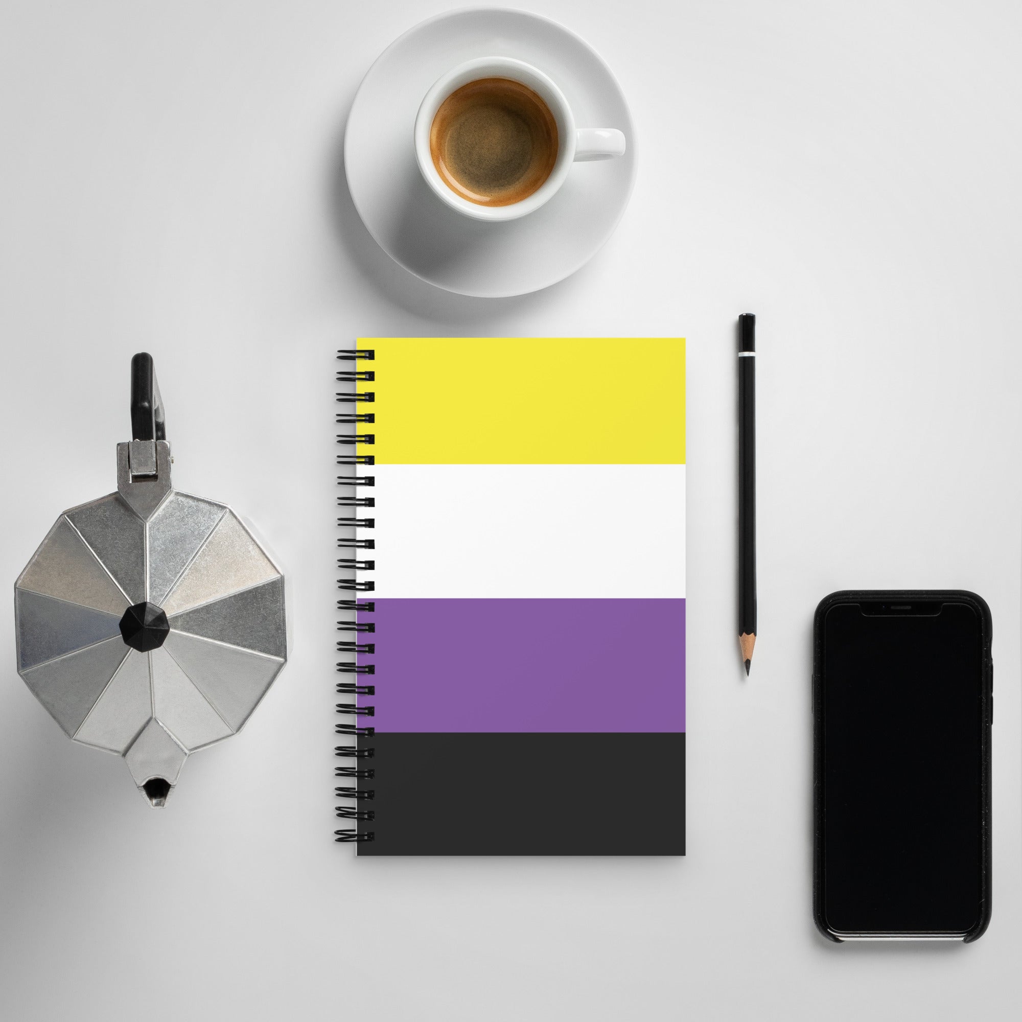 Spiral notebook- Nonbinary