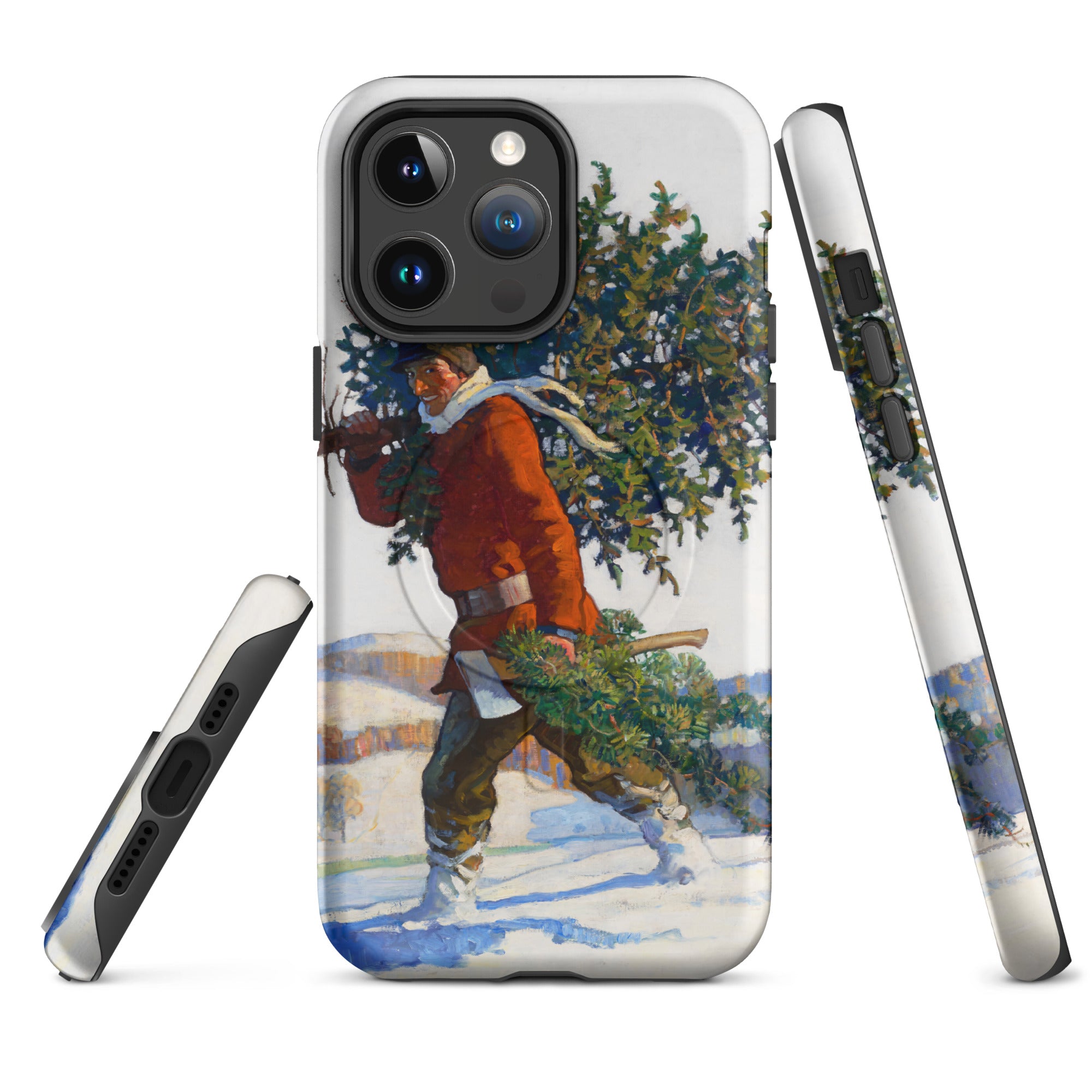 MagSafe® Tough case for iPhone®-Christmas Tree