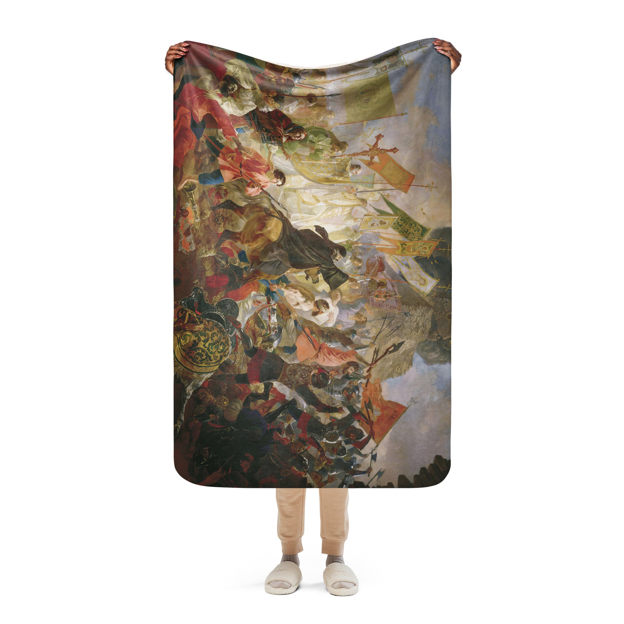 Sherpa blanket-Siege of Pskov by Polish King Stefan