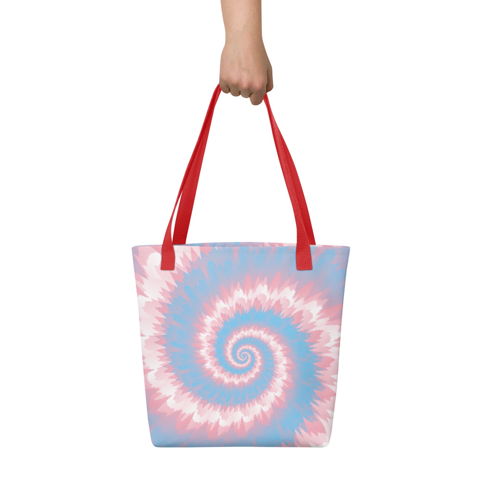 Tote bag- Tie Dye Spiral - Transgender