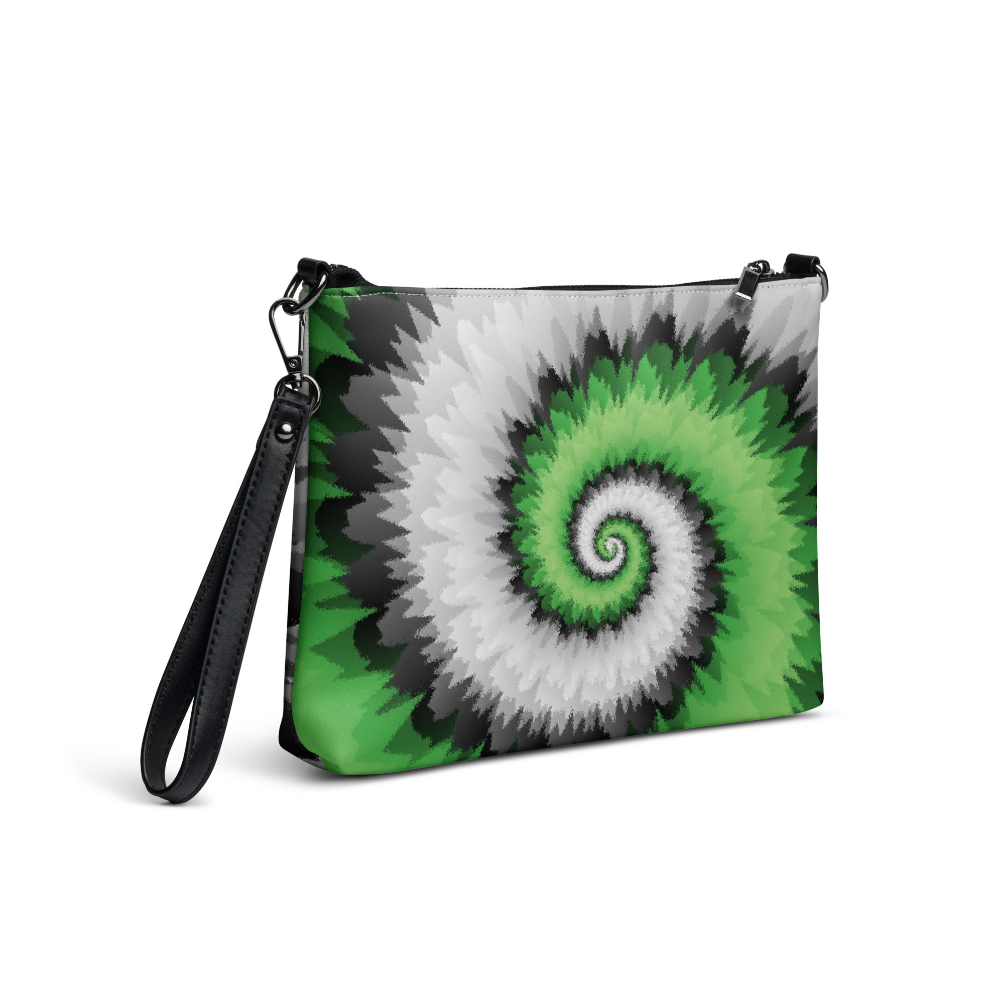 Crossbody bag- Tie Dye Spiral- Aromantic