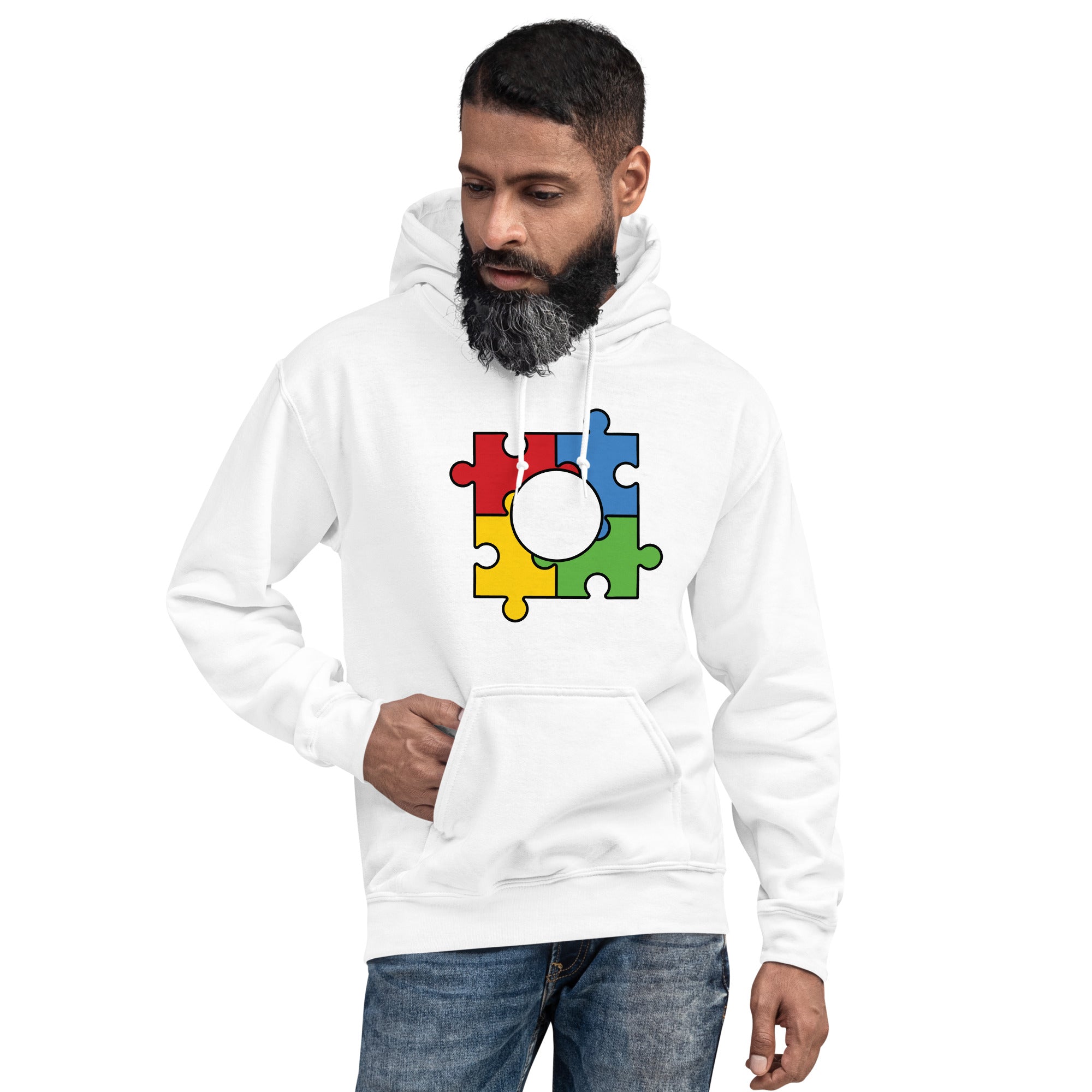 Unisex Hoodie- Puzzle