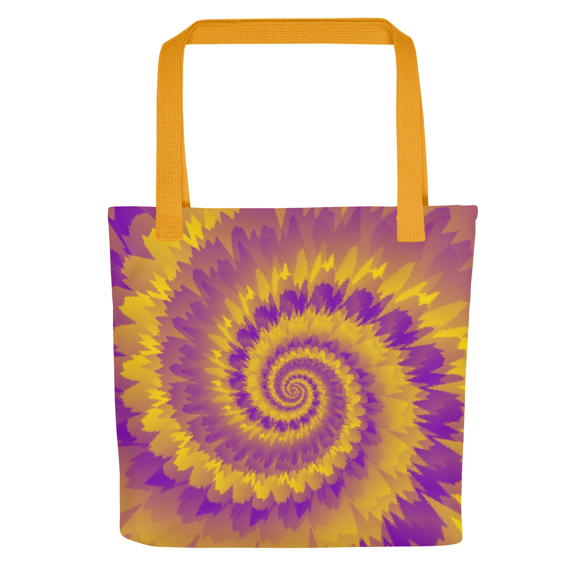 Tote bag-Tie Dye Spiral - Intersex