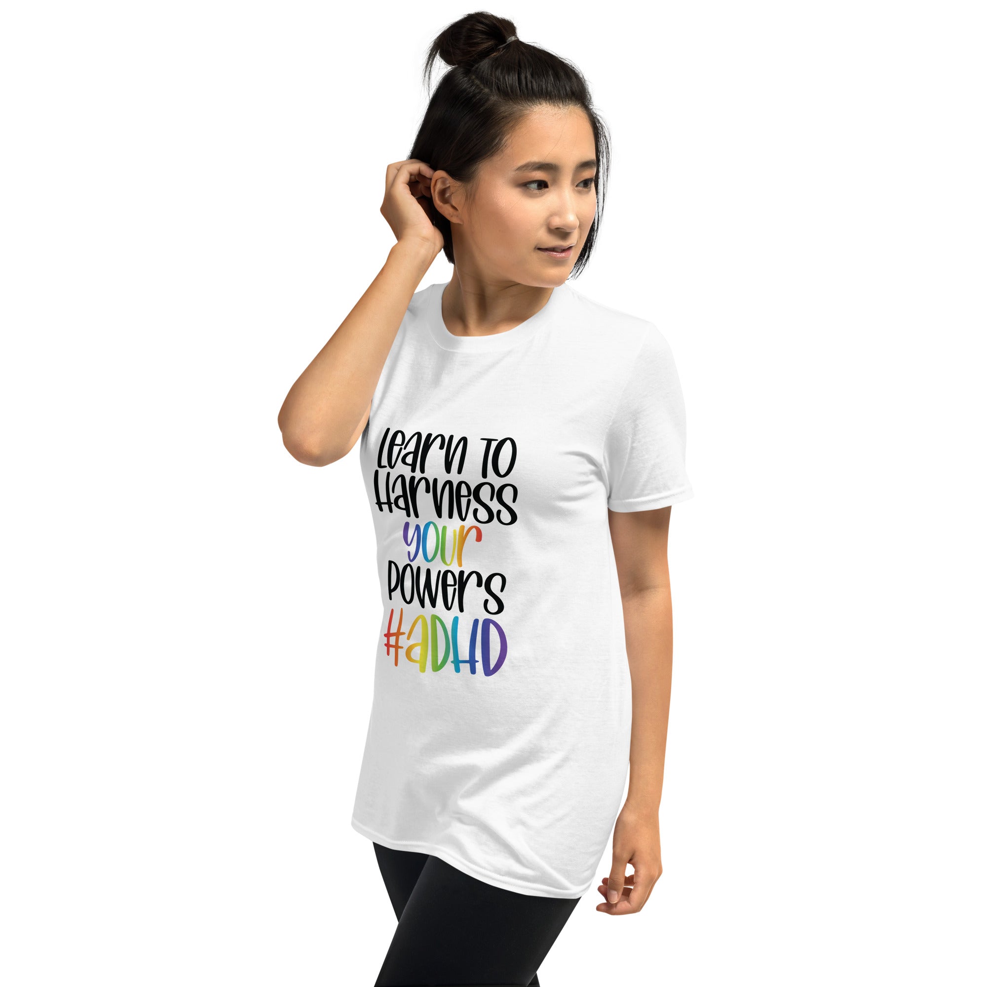 Short-Sleeve Unisex T-Shirt- ADHD- Learn To Harness the Power