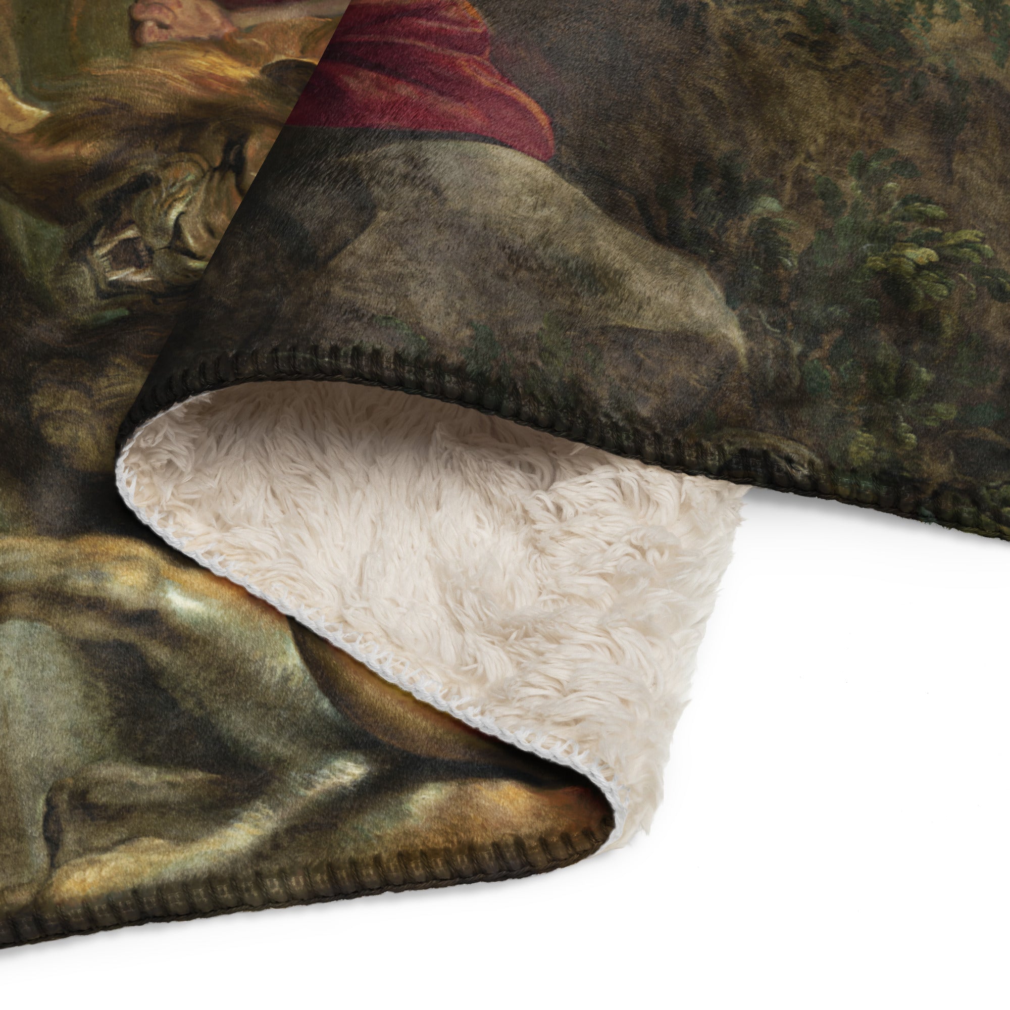 Sherpa blanket-Daniel in the Lions Den