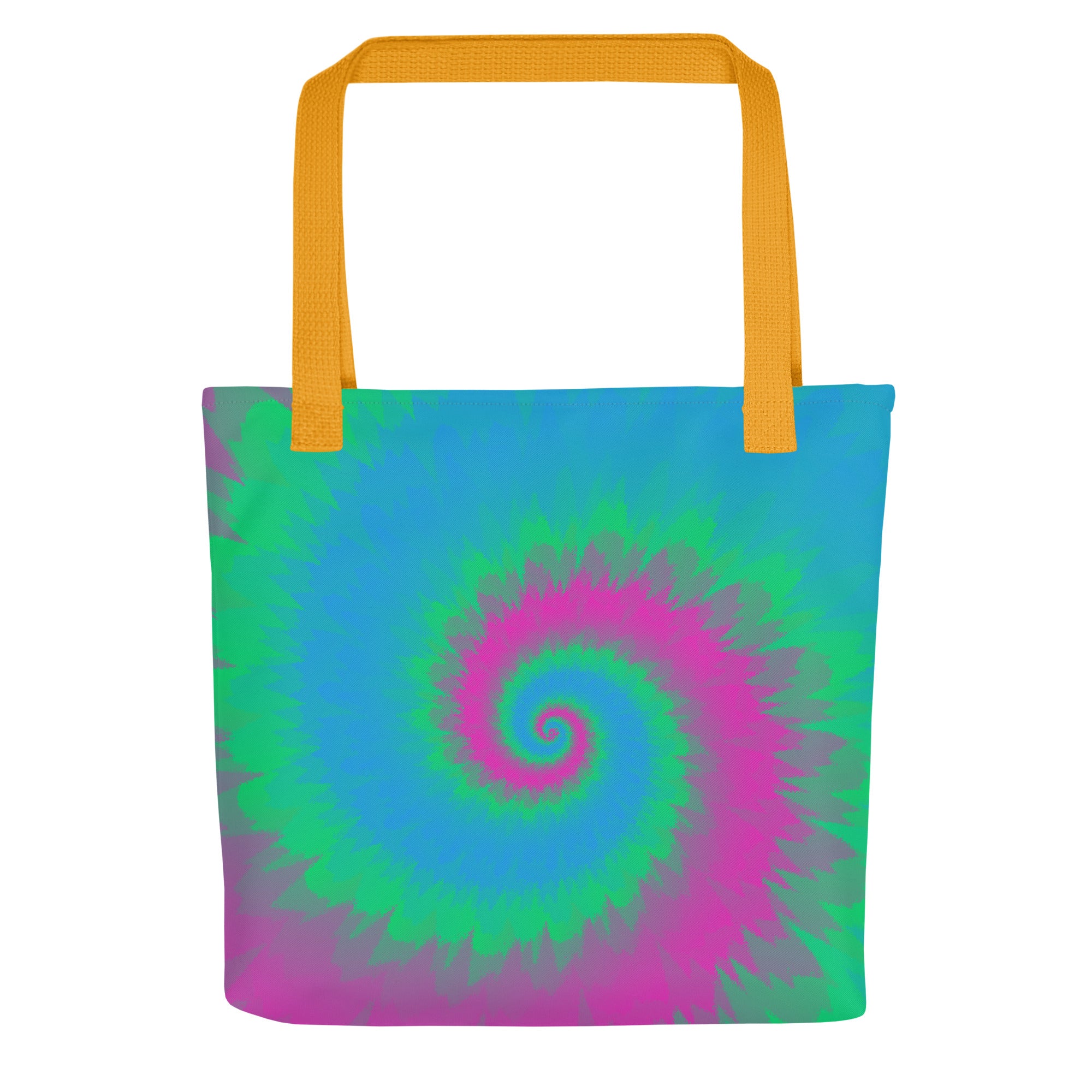 Tote bag-Tie Dye Spiral - Polysexual