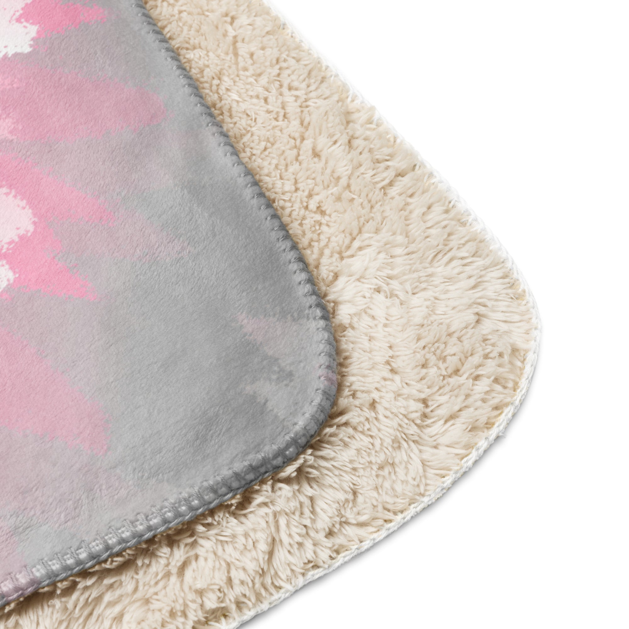 Sherpa blanket- Tie Dye Spiral-Demigirl