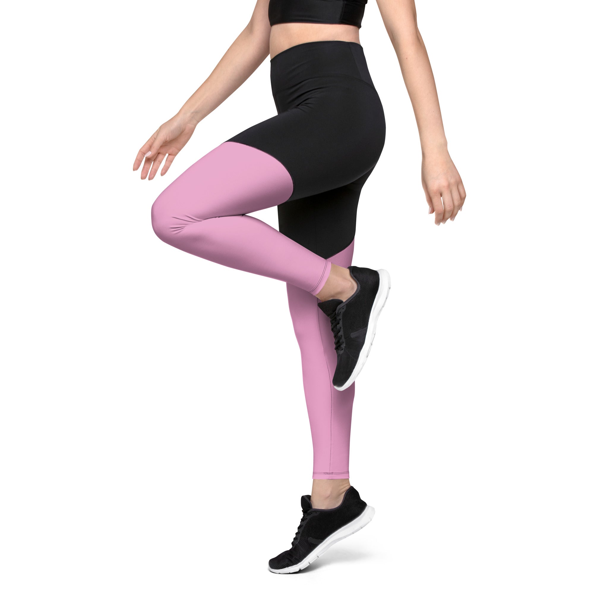 Sports Leggings- Pink