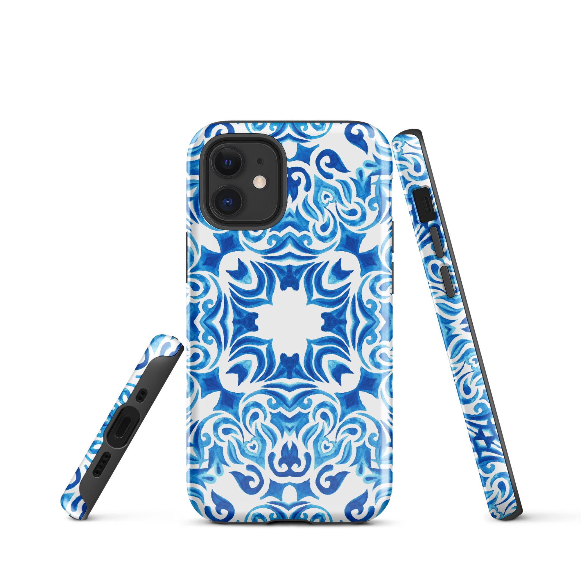 Tough Case for iPhone®- Majolica Pattern IV