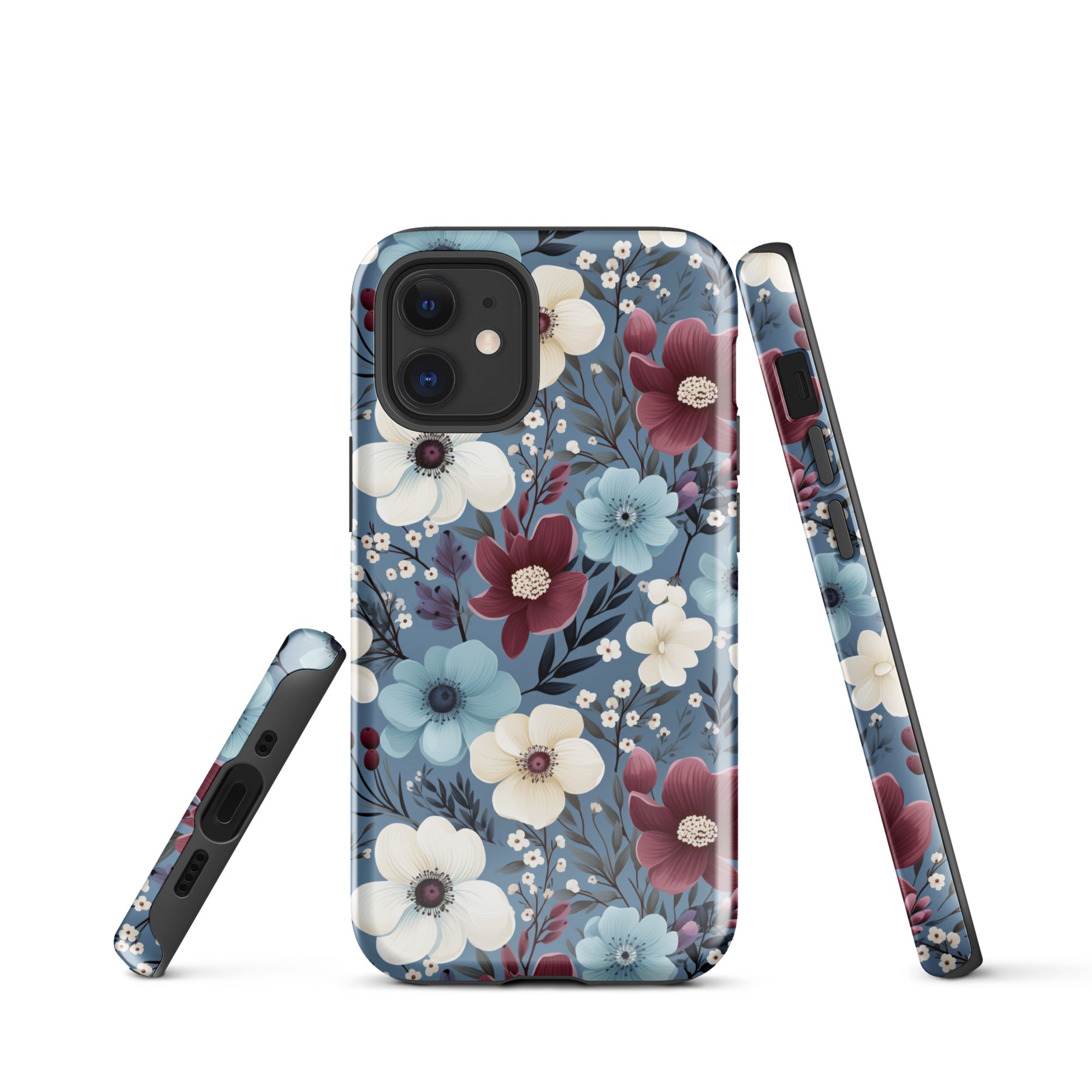 Tough Case for iPhone®- Floral Pattern II