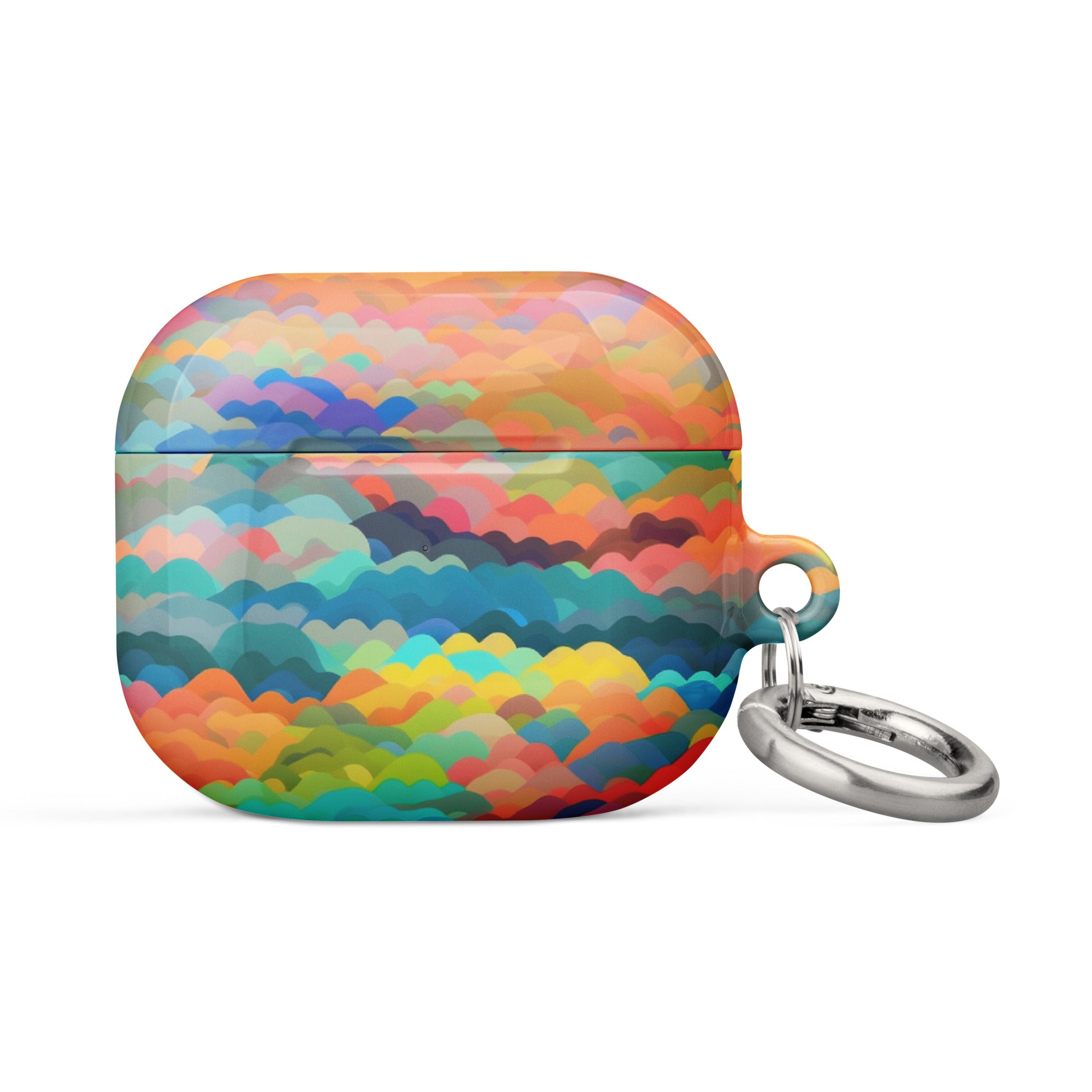 Case for AirPods®- Rainbow Clouds Pattern I