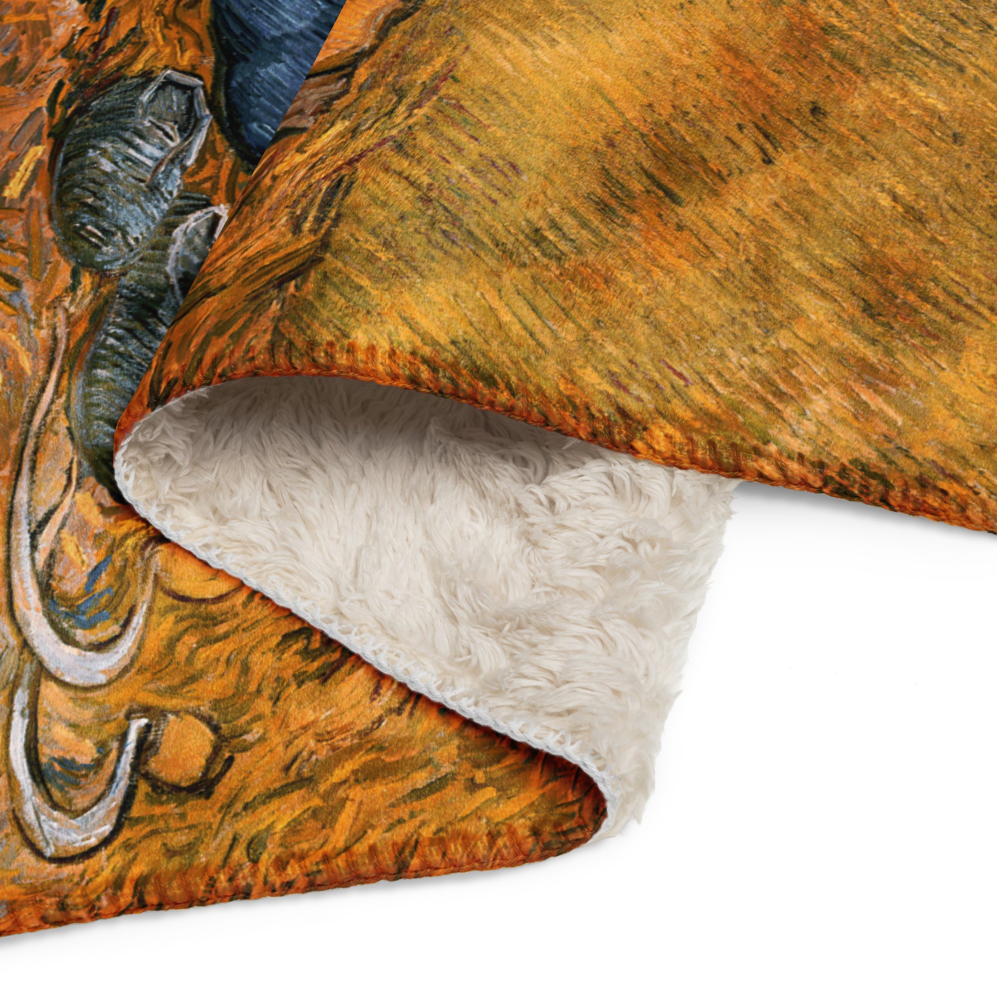 Sherpa blanket-Noon Rest from Work