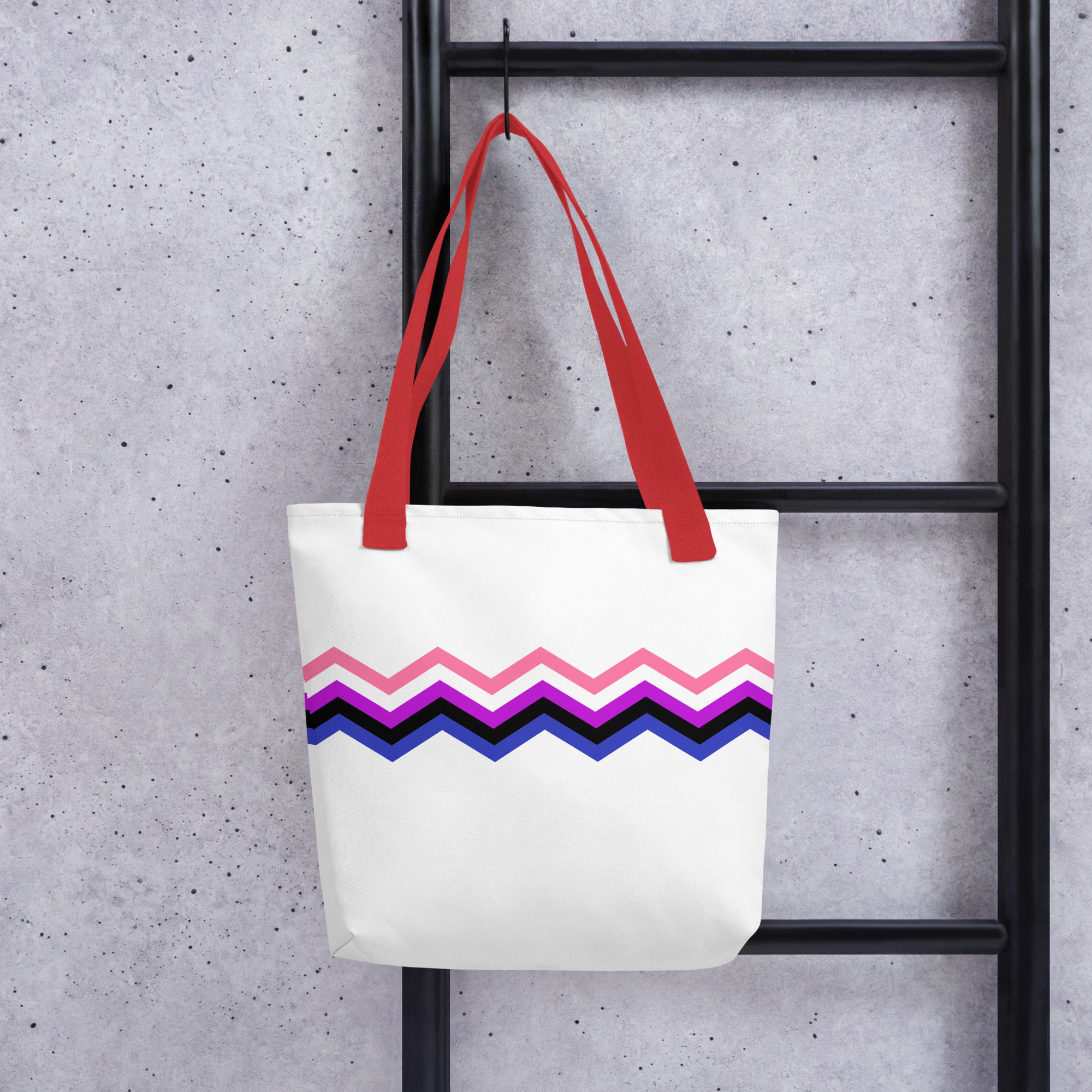 Tote bag-Zigzag-Genderfluid