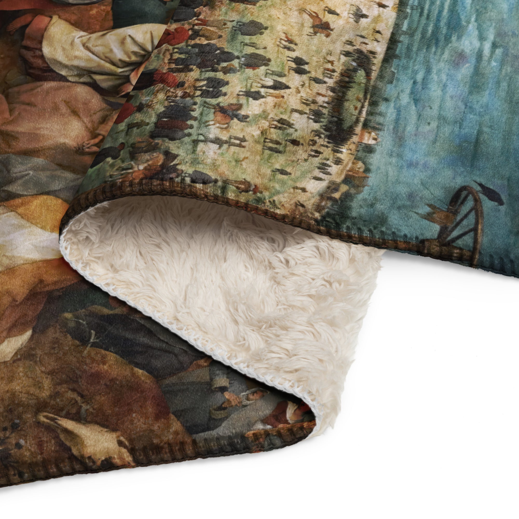 Sherpa blanket-The Procession to Calvary