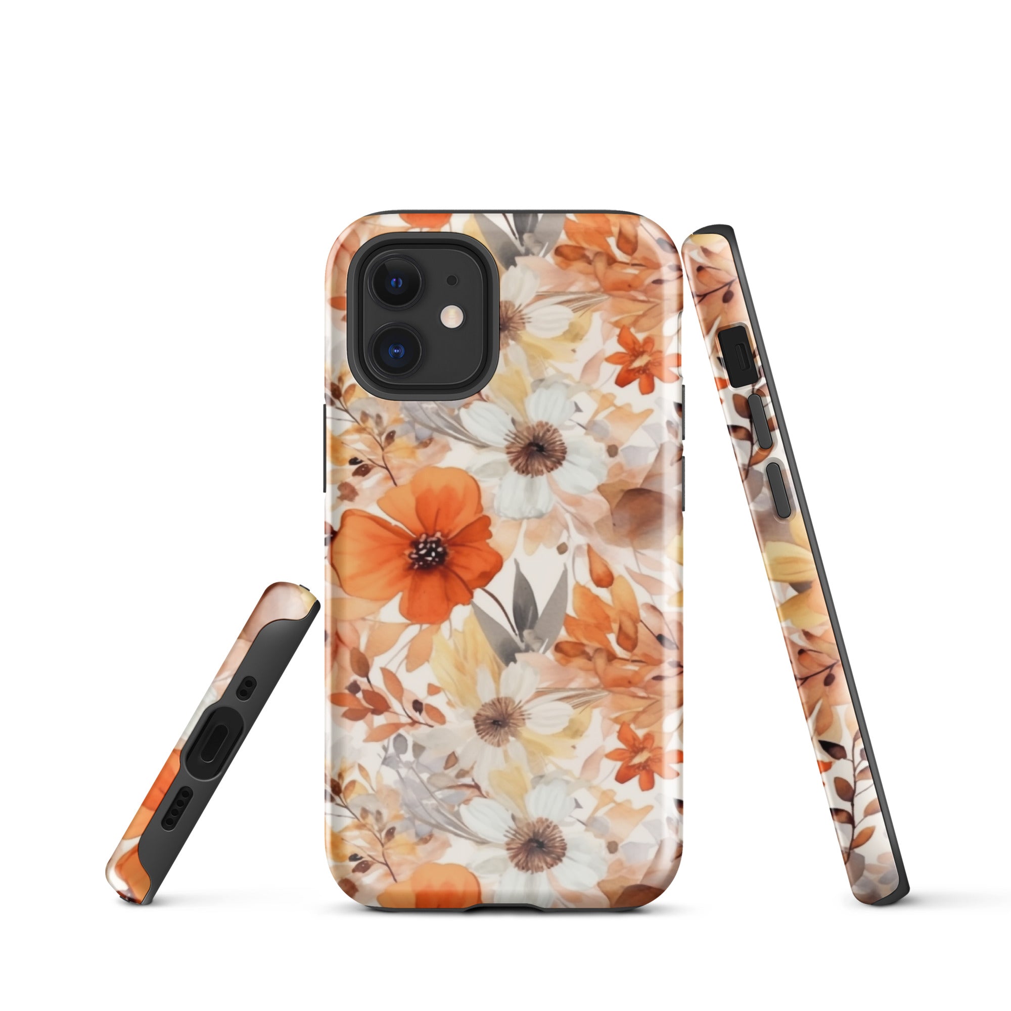 Tough Case for iPhone®- Floral Pattern I